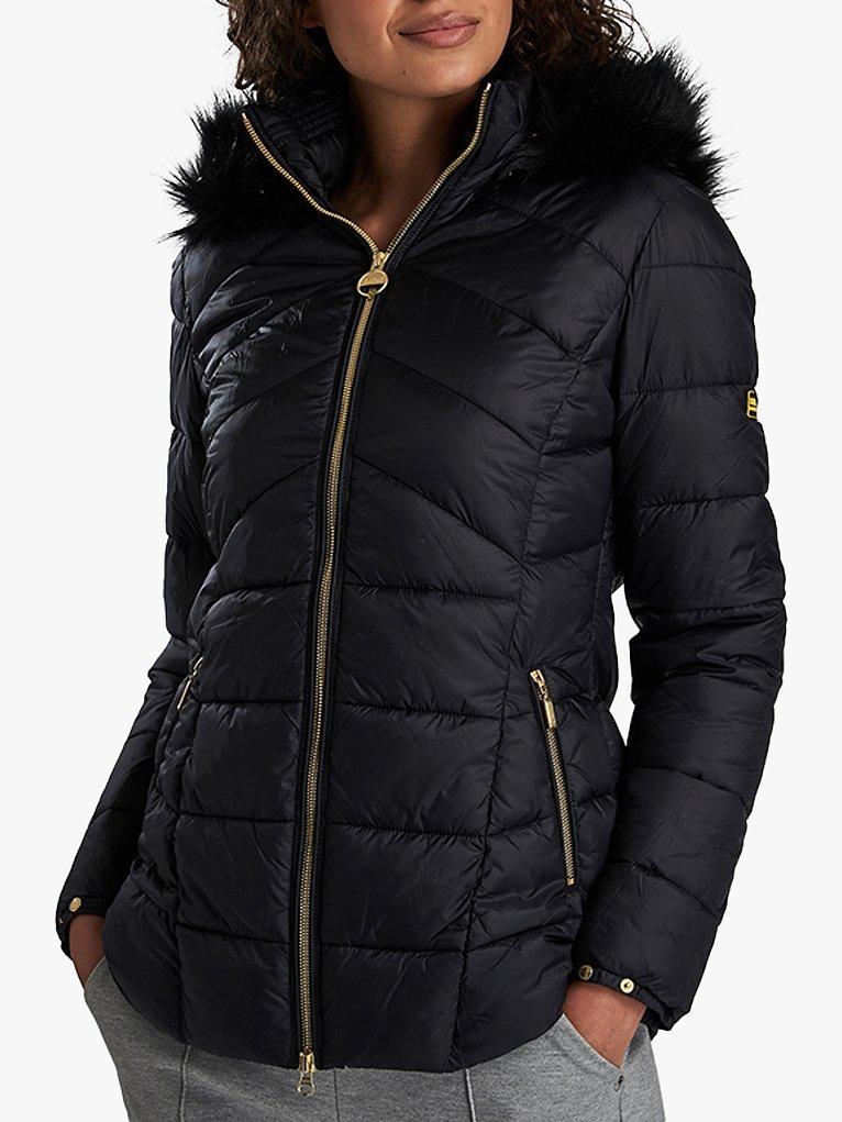 Barbour International Hampton Quilted Hooded Jacket