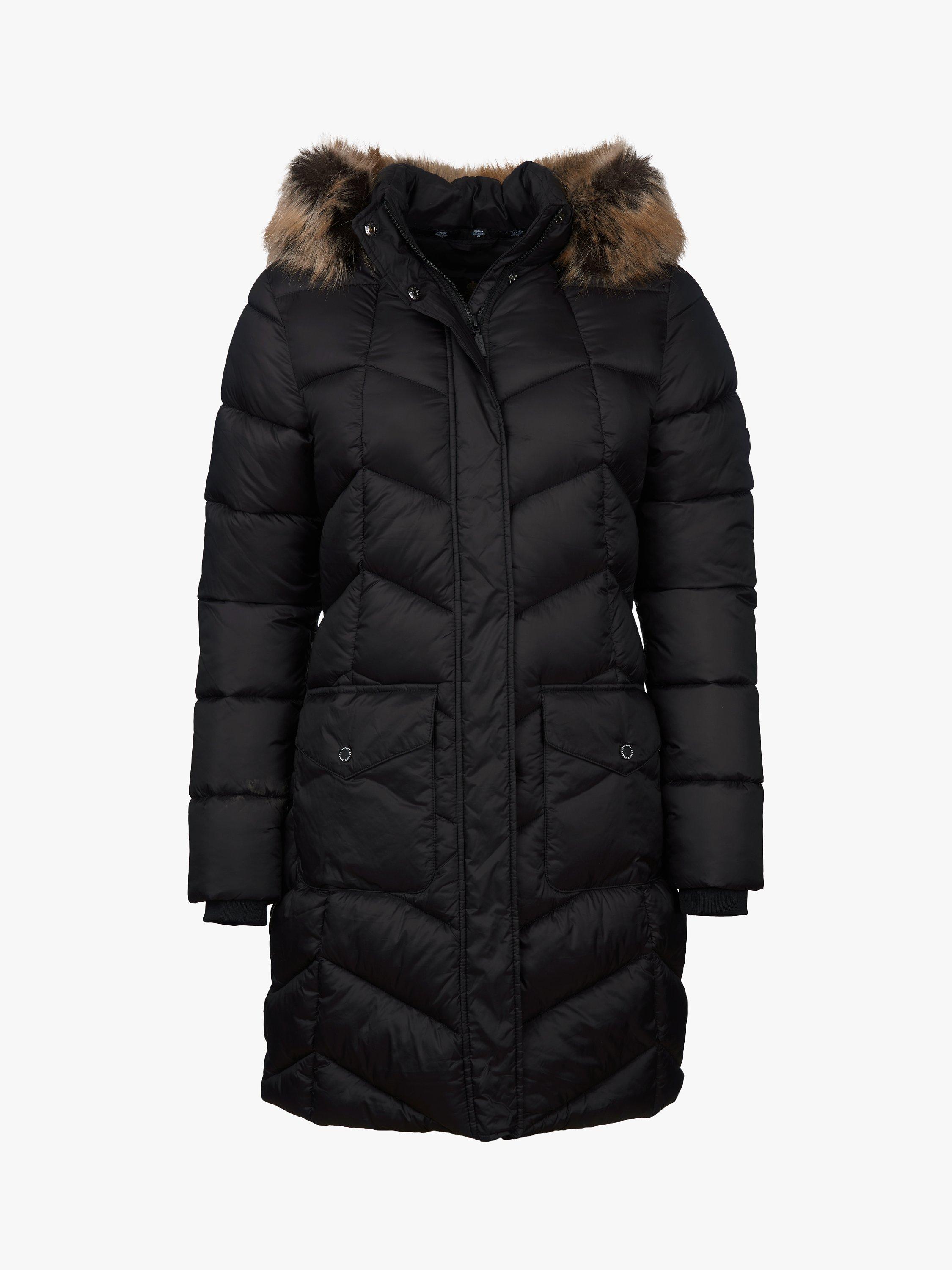 Barbour clam quilted hooded jacket online