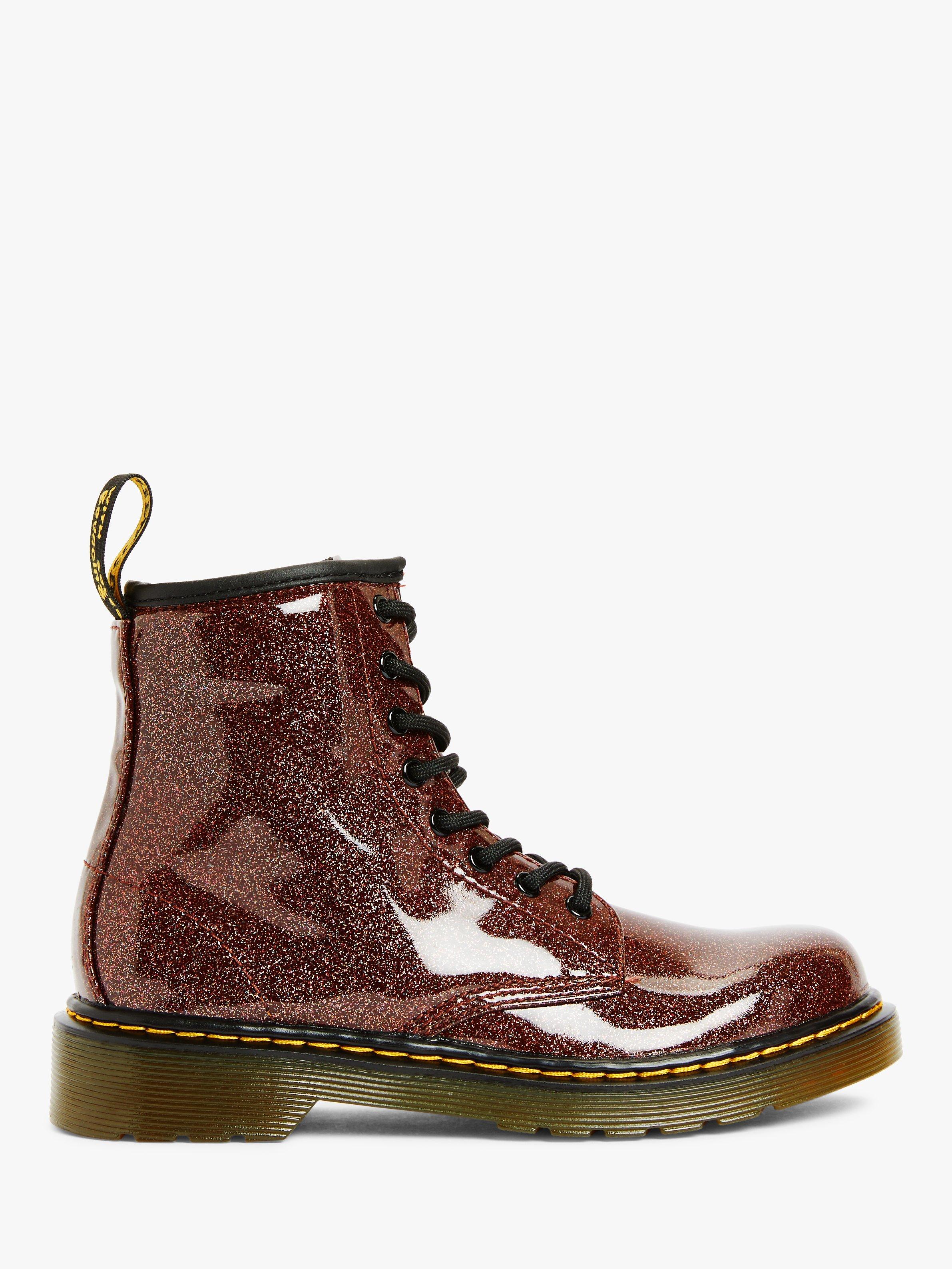 Dr Martens Children s 1460 Coated Glitter Lace Up Boots