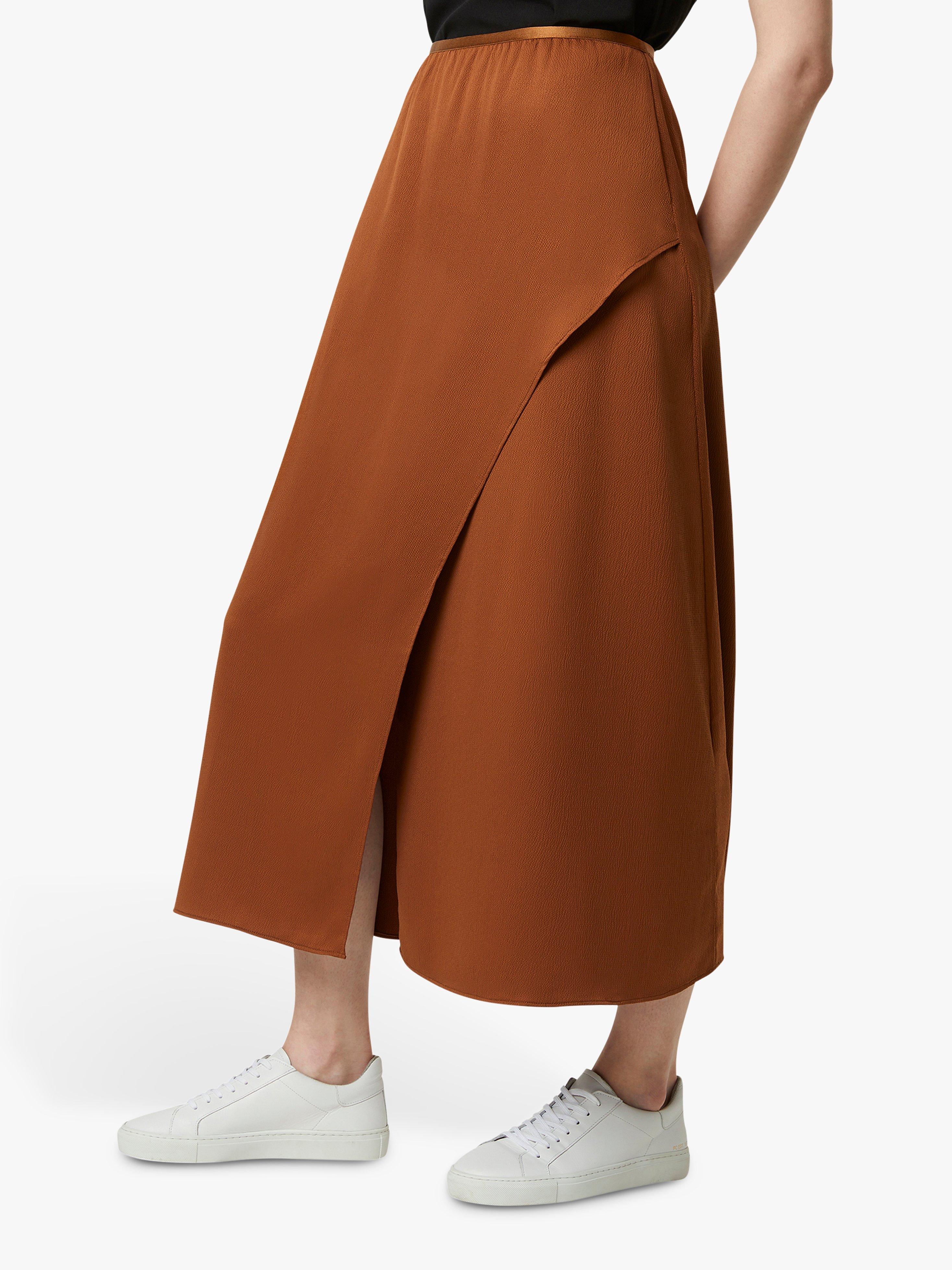 French Connection Alessia Midi Skirt, Casablanca