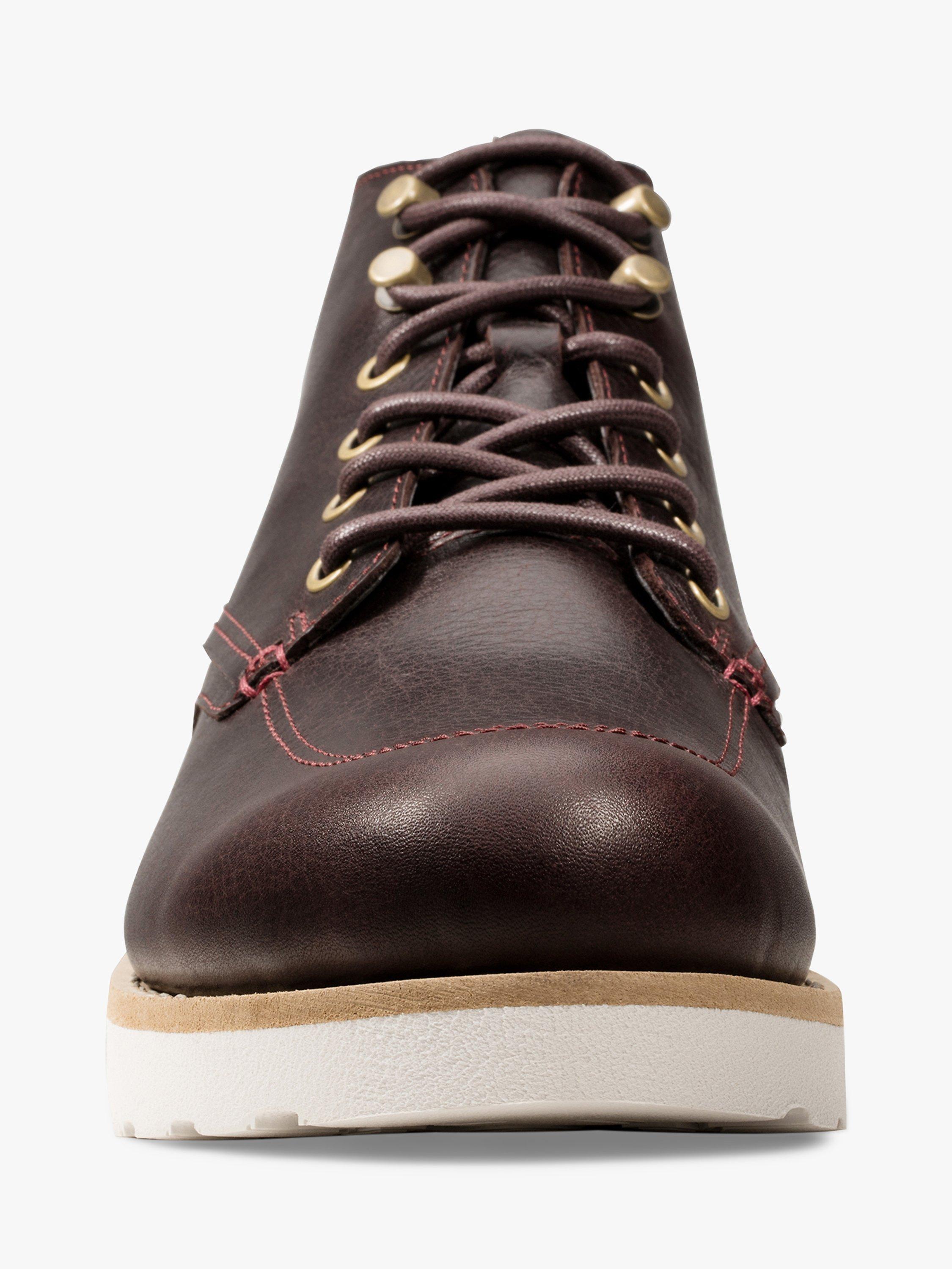 Clarks Trace Quest Leather Boots
