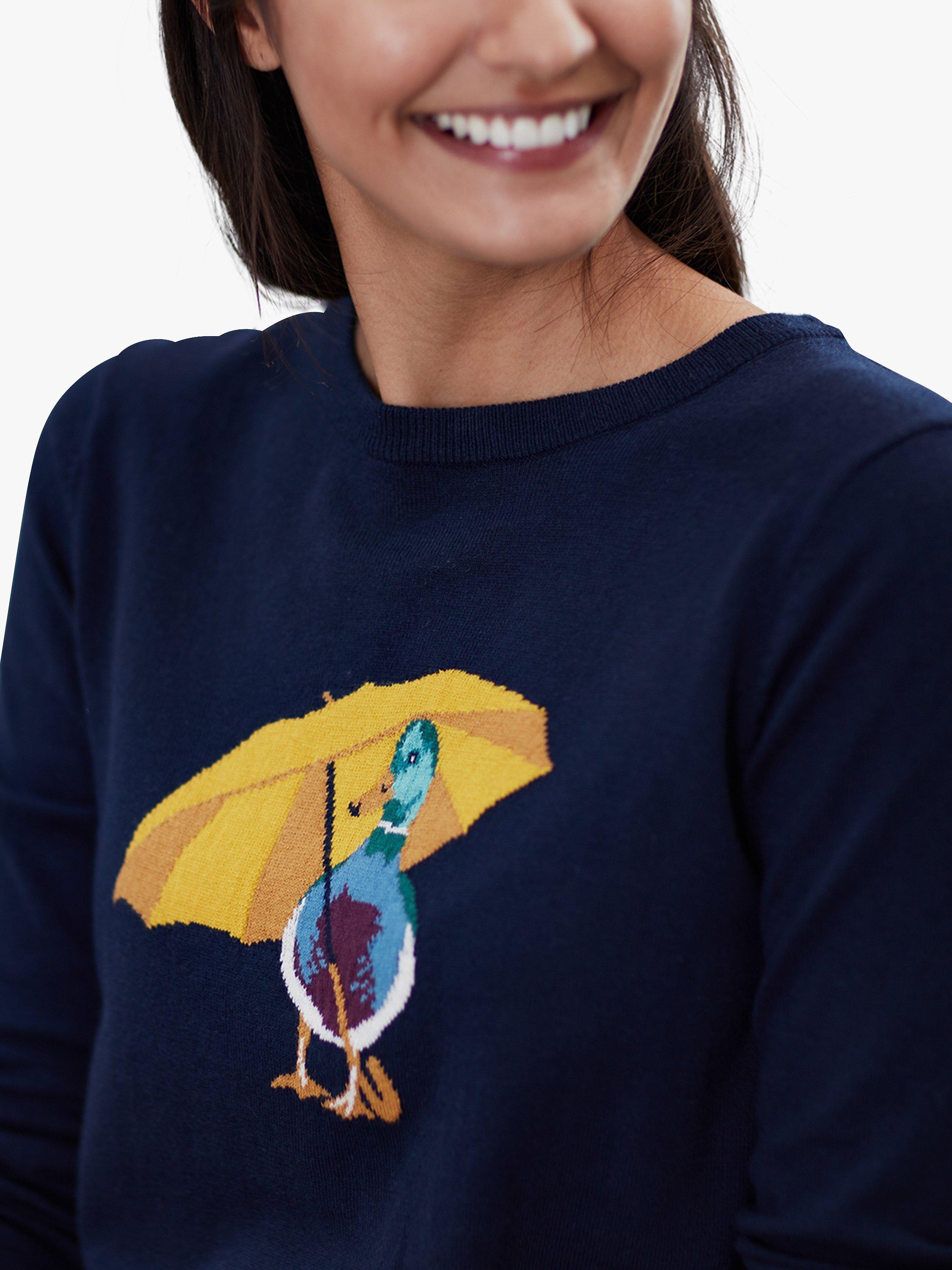 Joules Miranda Duck Crew Neck Jumper Navy