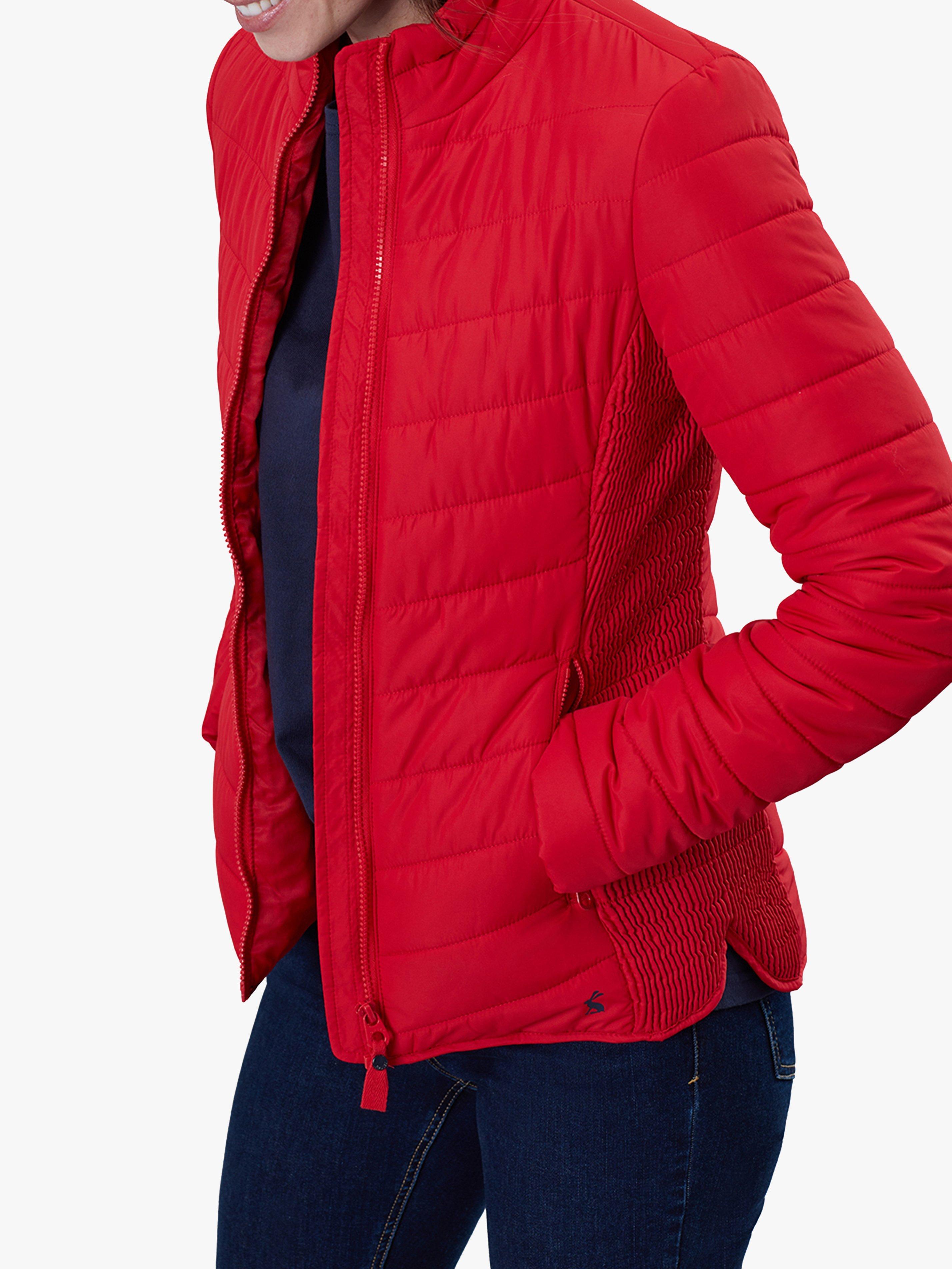 Joules Harrogate Padded Jacket, Red