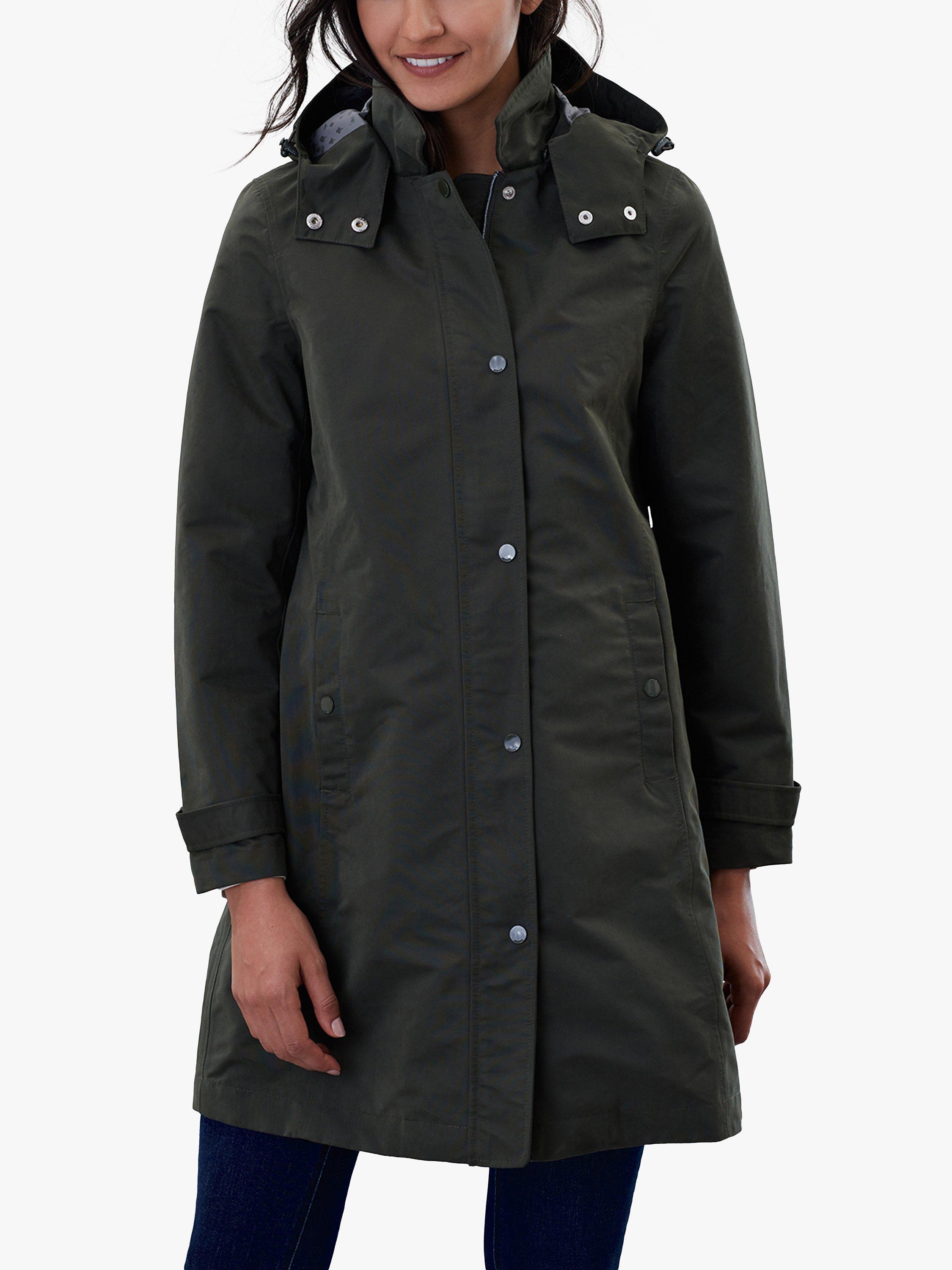 Joules Headland Raincoat, Dark Green