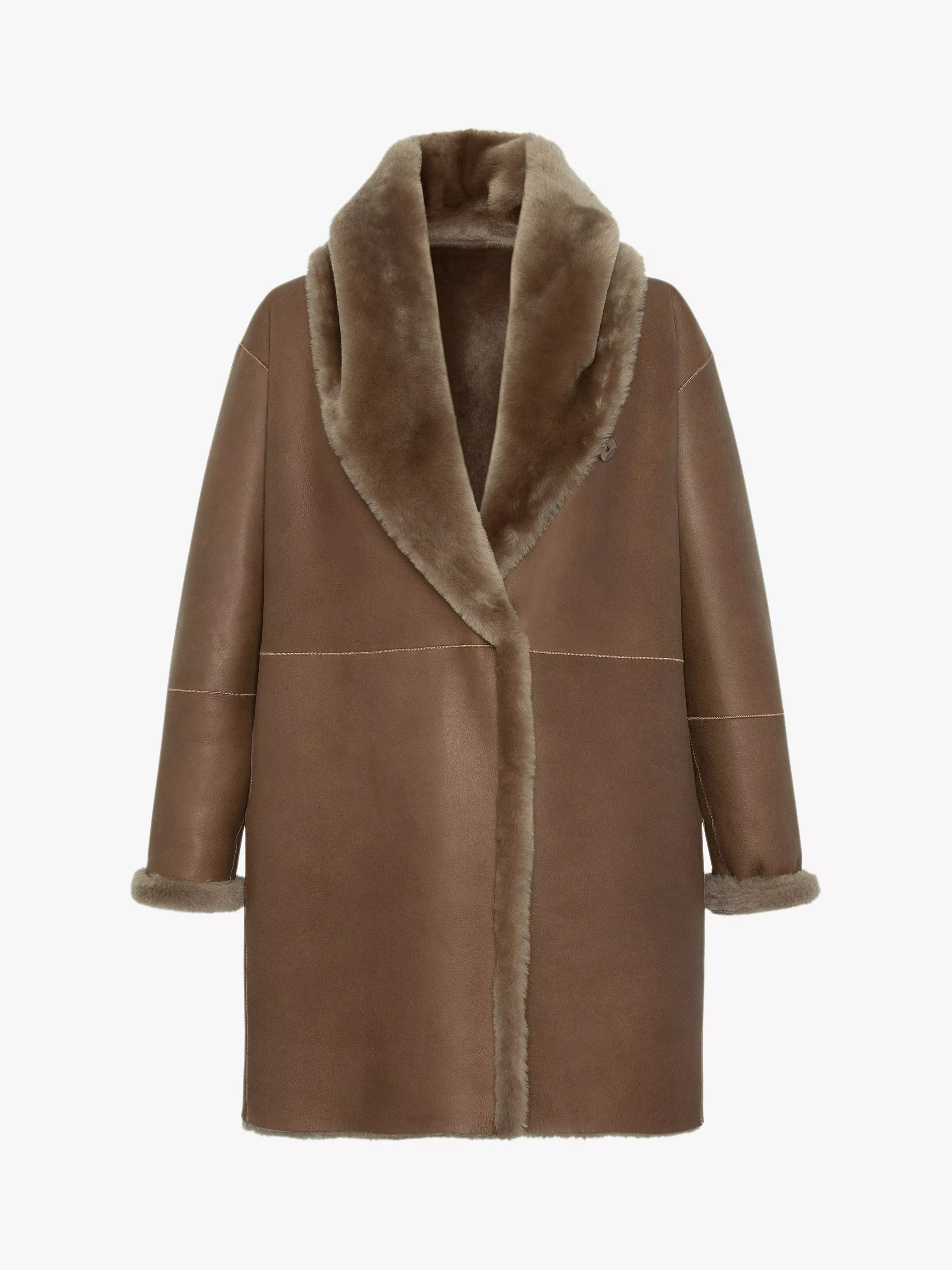 Gerard darel sheepskin coat hot sale