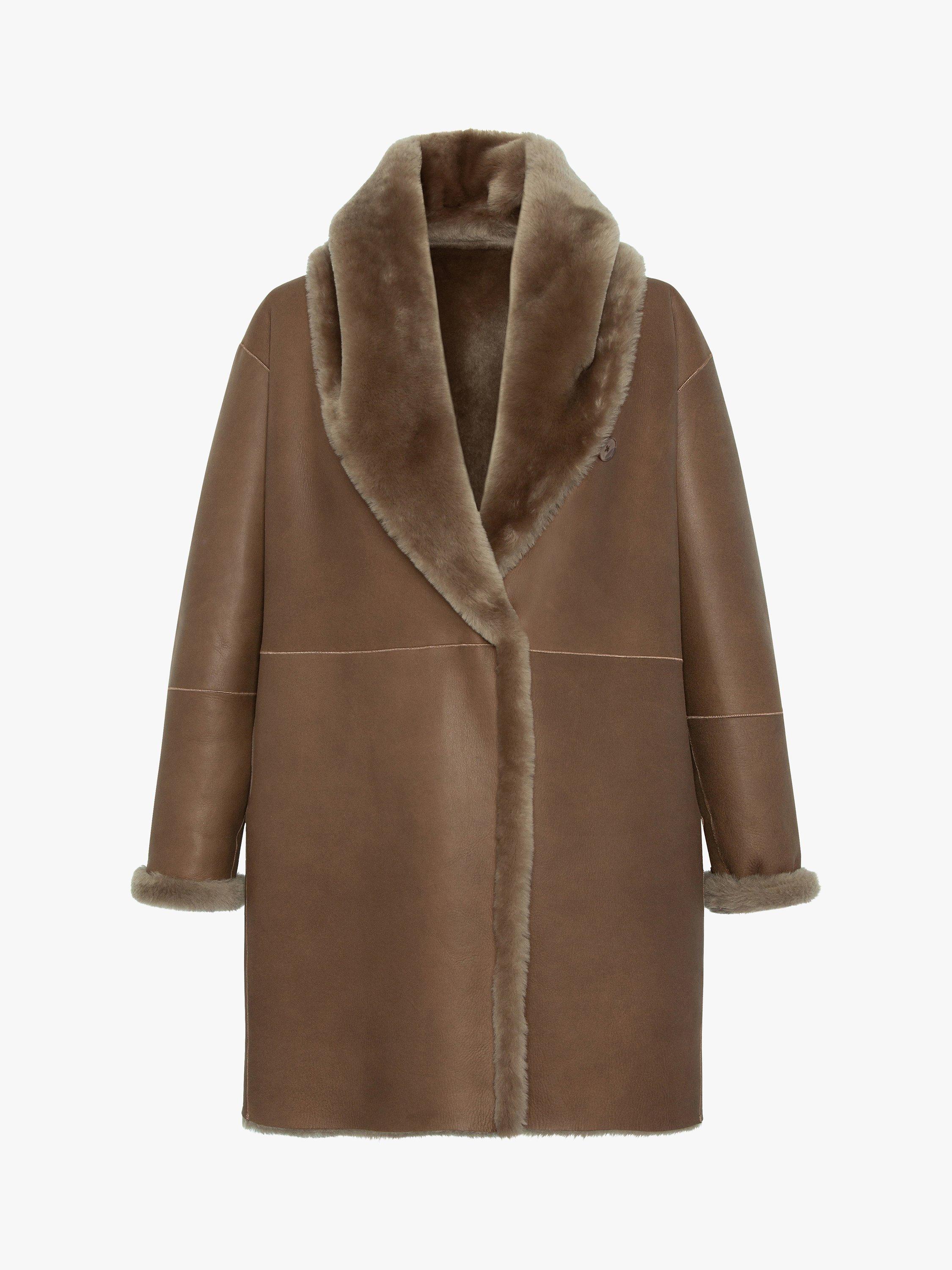 Blouson En Cuir D'agneau Gérard Darel Noir - Taille 42/44 - Occasion Comme Neuf