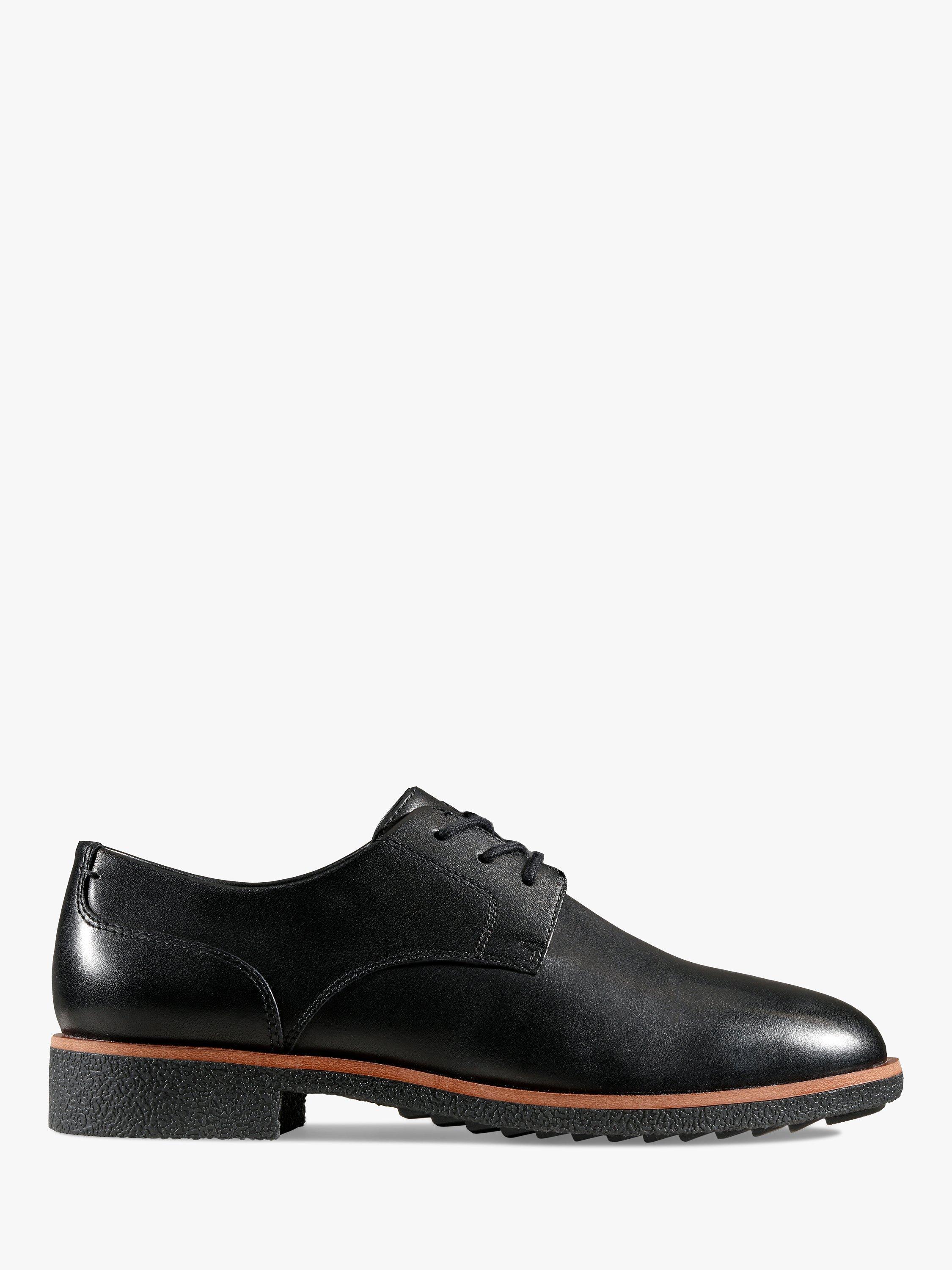 Clarks Griffin Lane Leather Brogues Black