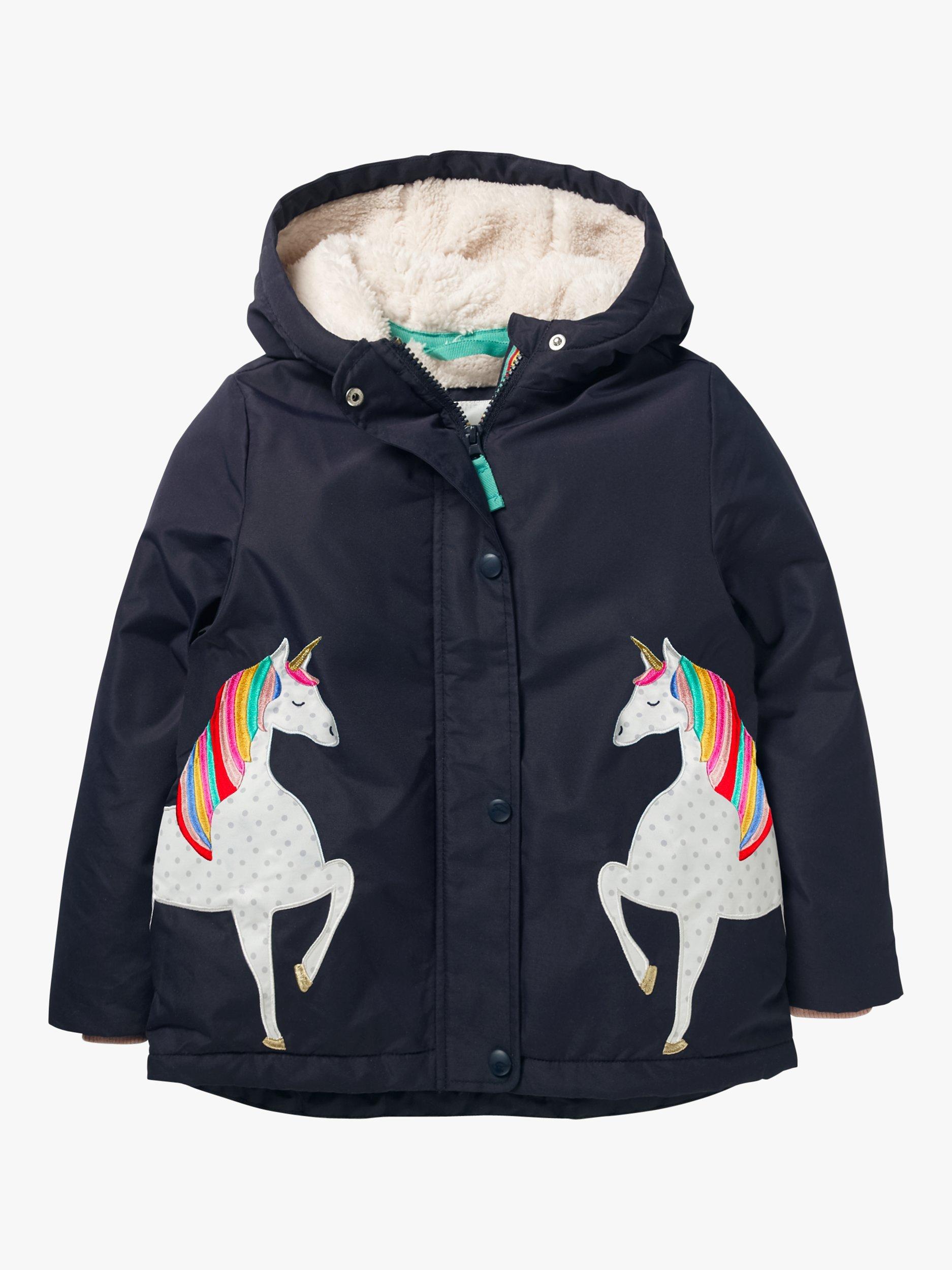 Girls unicorn coat online