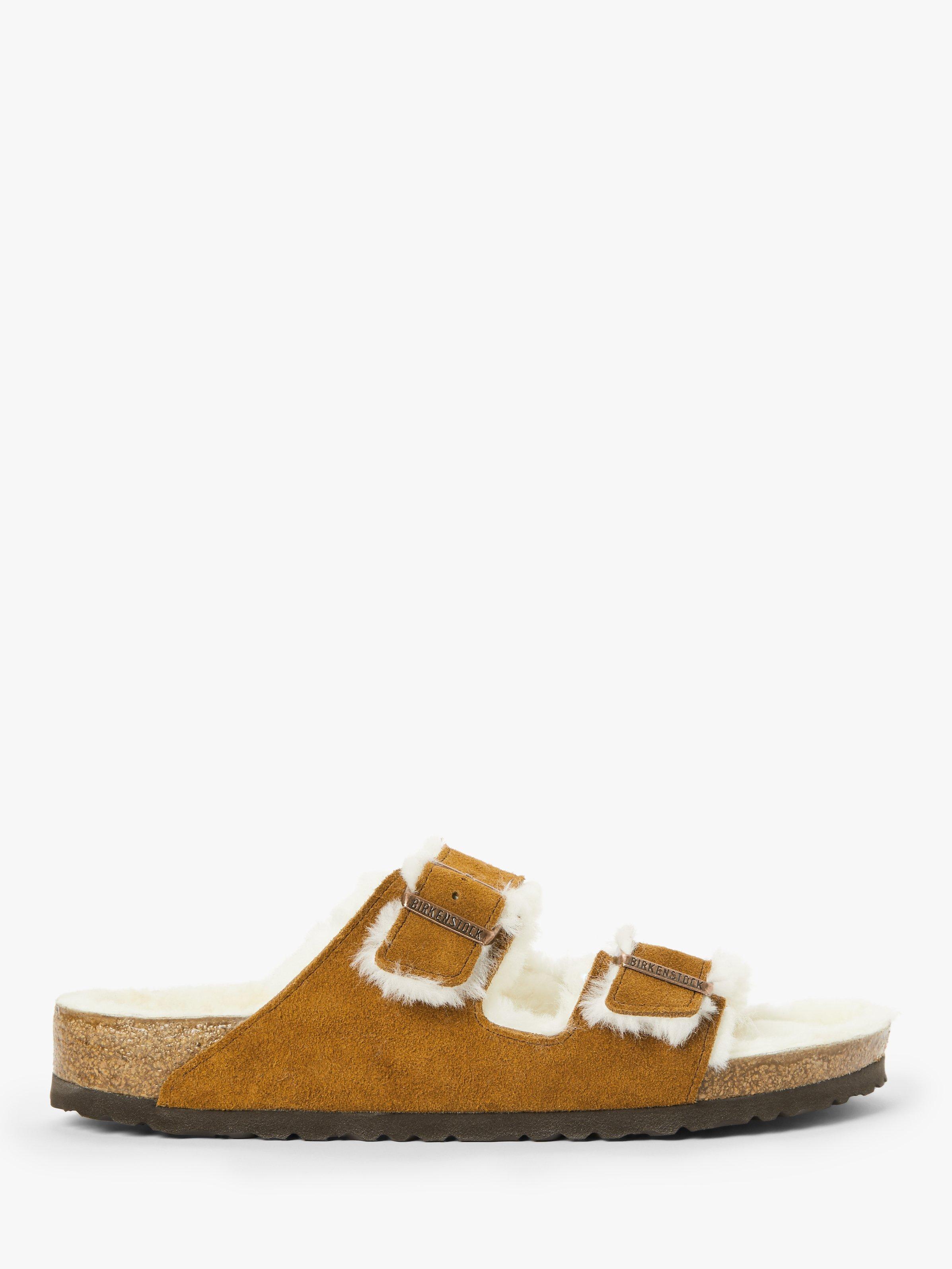 Birkenstock Arizona Suede Sheepkin Sandals