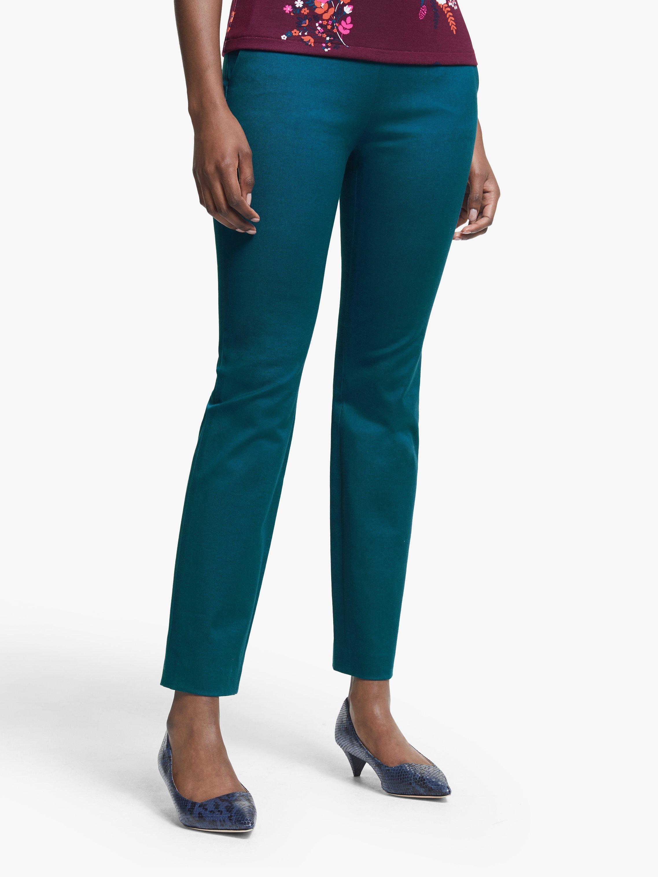Boden Bath Bi-Stretch Trousers, Baltic