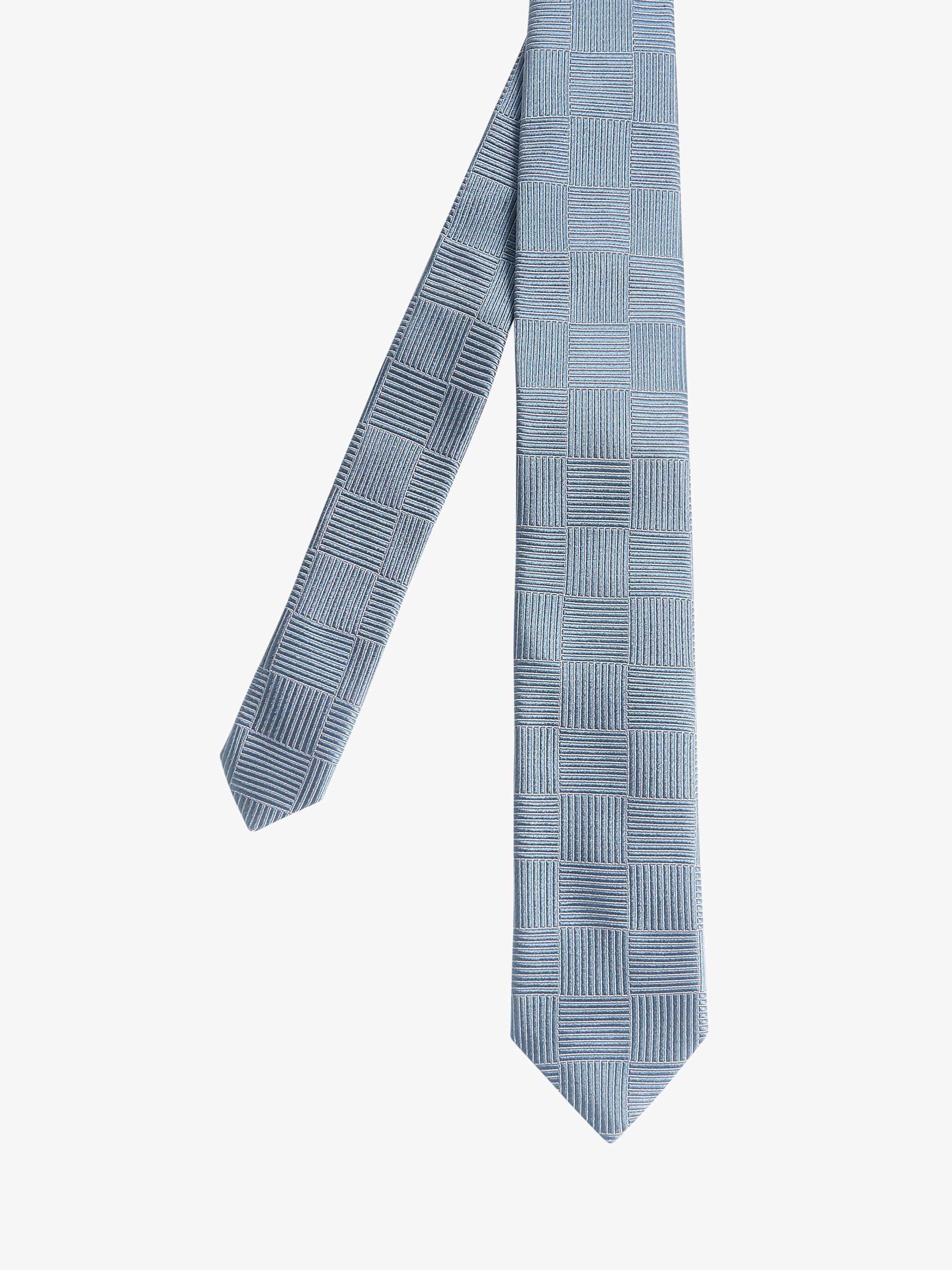 Ted Baker Canal Geo Silk Tie, Blue