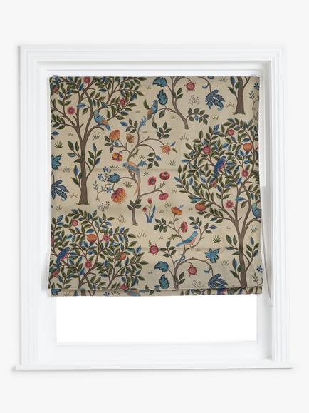 Morris & Co. Kelmscott Tree Roman Blind, Multi