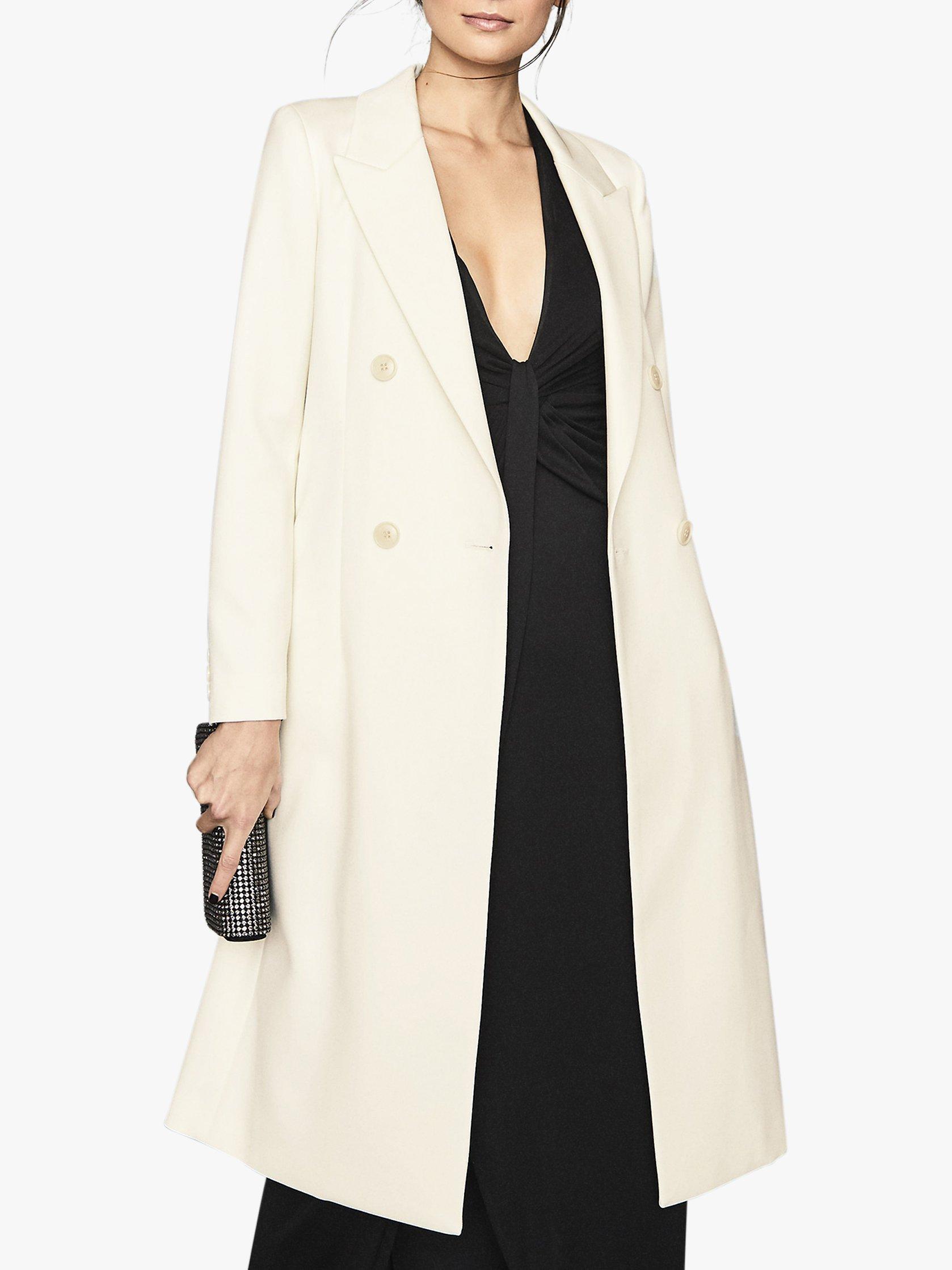 Reiss white coat sales