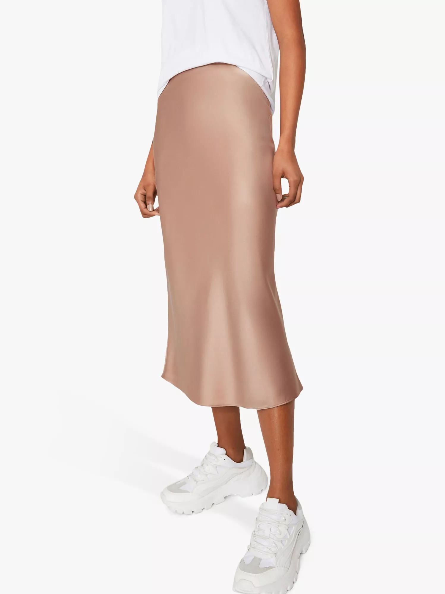 Warehouse daisy bias cut skirt discount