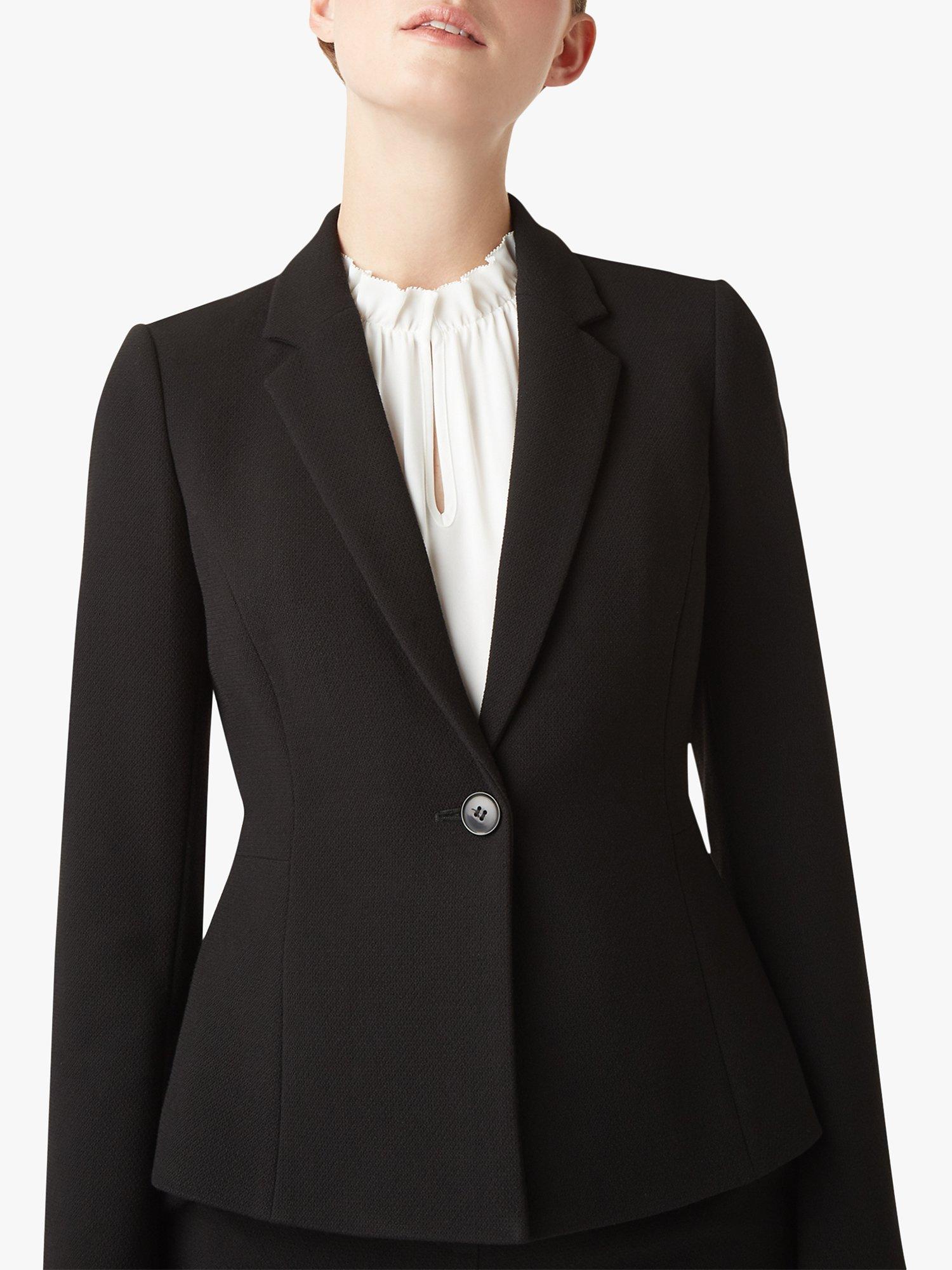 Hobbs Petite Anne Jacket, Black