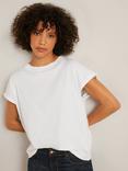 AND/OR Cotton Tank T-Shirt, White