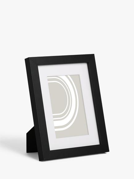 John Lewis Photo Frame & Mount, Black