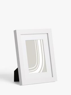 John Lewis Photo Frame & Mount, White