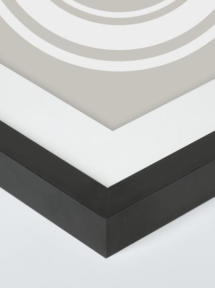 John Lewis Poster Frame & Mount - view 2, Black