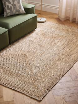 John Lewis Skye Jute Rug - view 2, Natural