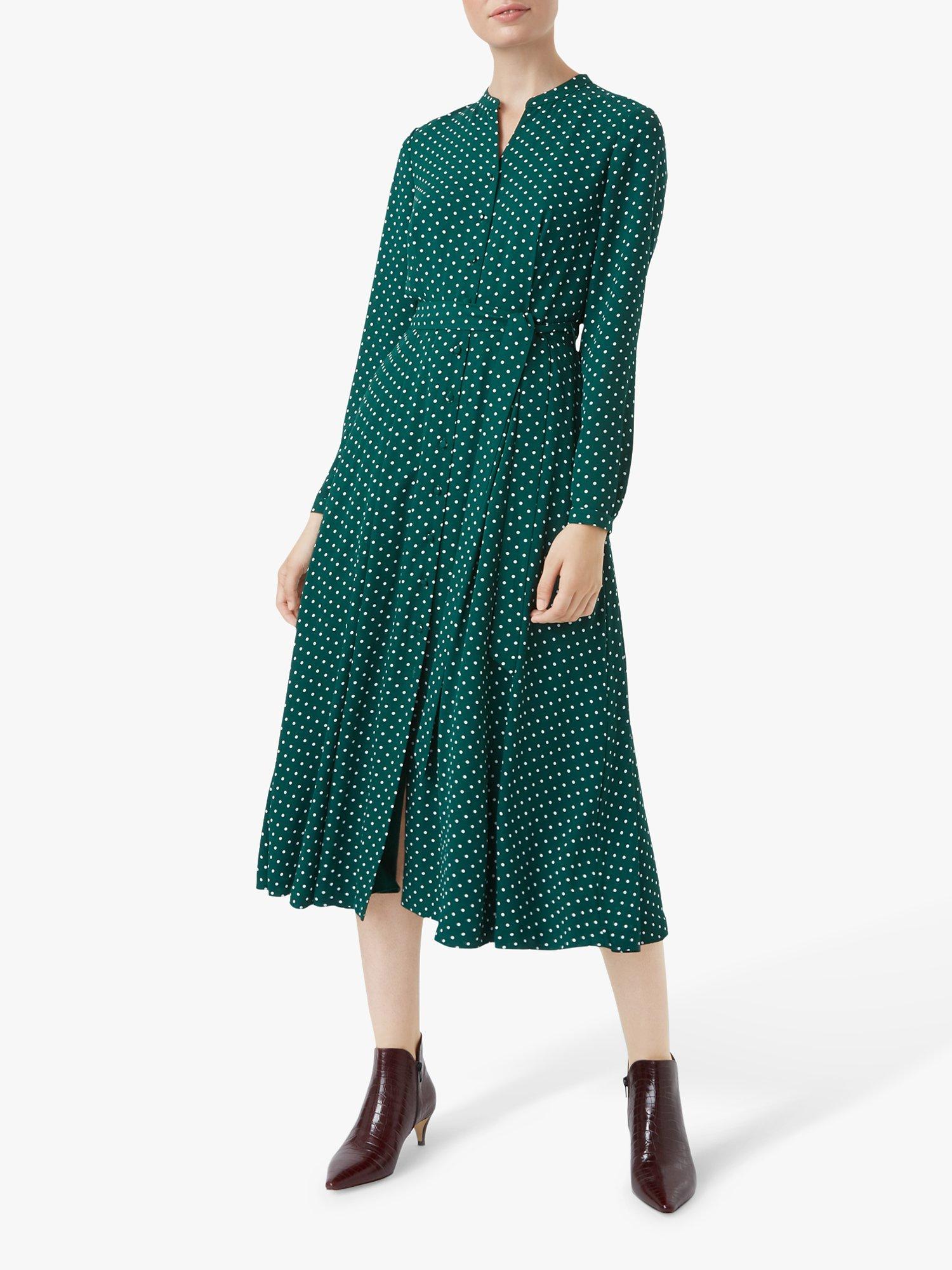 Hobbs Tarni Dress, Green