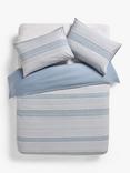 John Lewis Variegated Stripe Duvet Cover Set