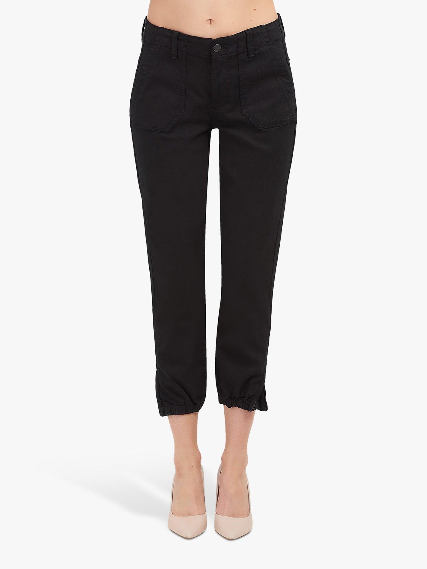 PAIGE Mayslie Jogger Jeans, Black