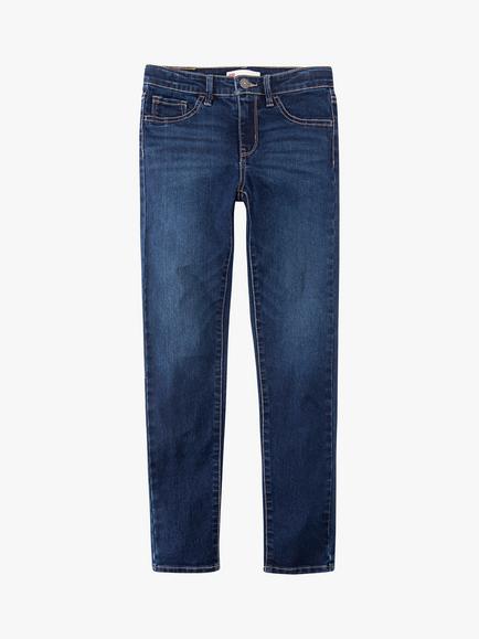 Levi's Girls' 710 Super Skinny Jeans, Dark Blue
