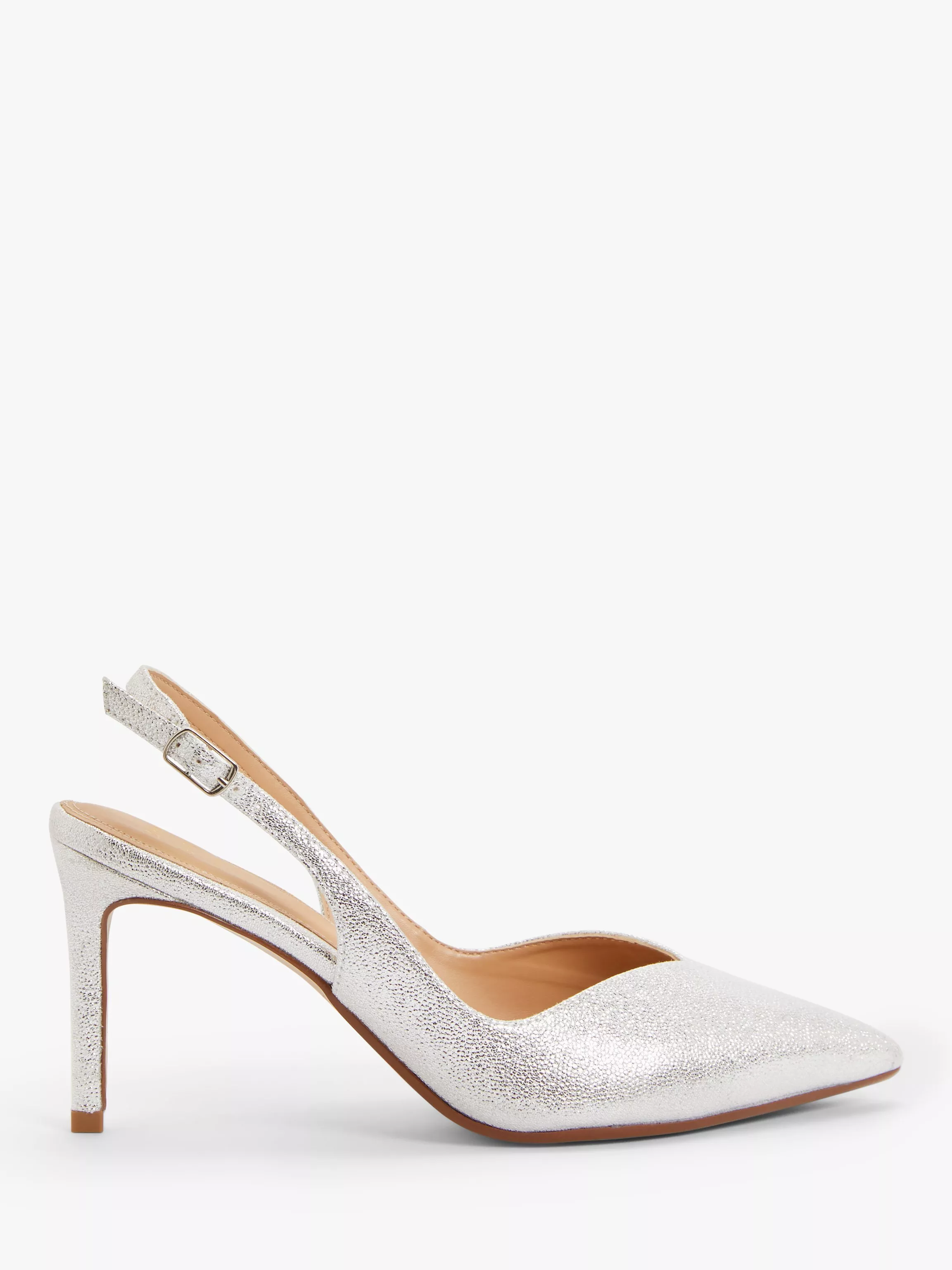 John lewis silver shoes mid heel hotsell