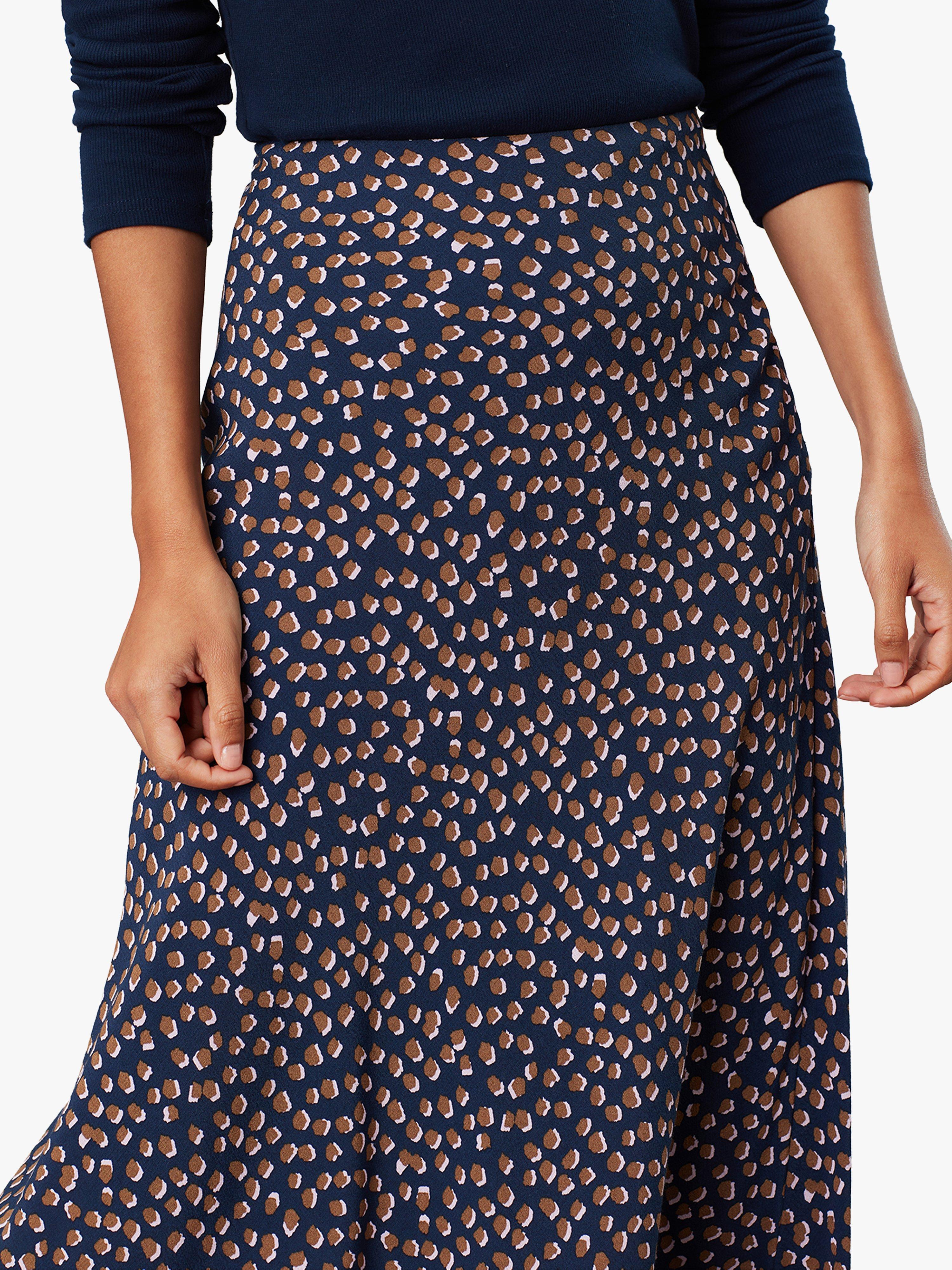 Joules coletta bias cut skirt hotsell