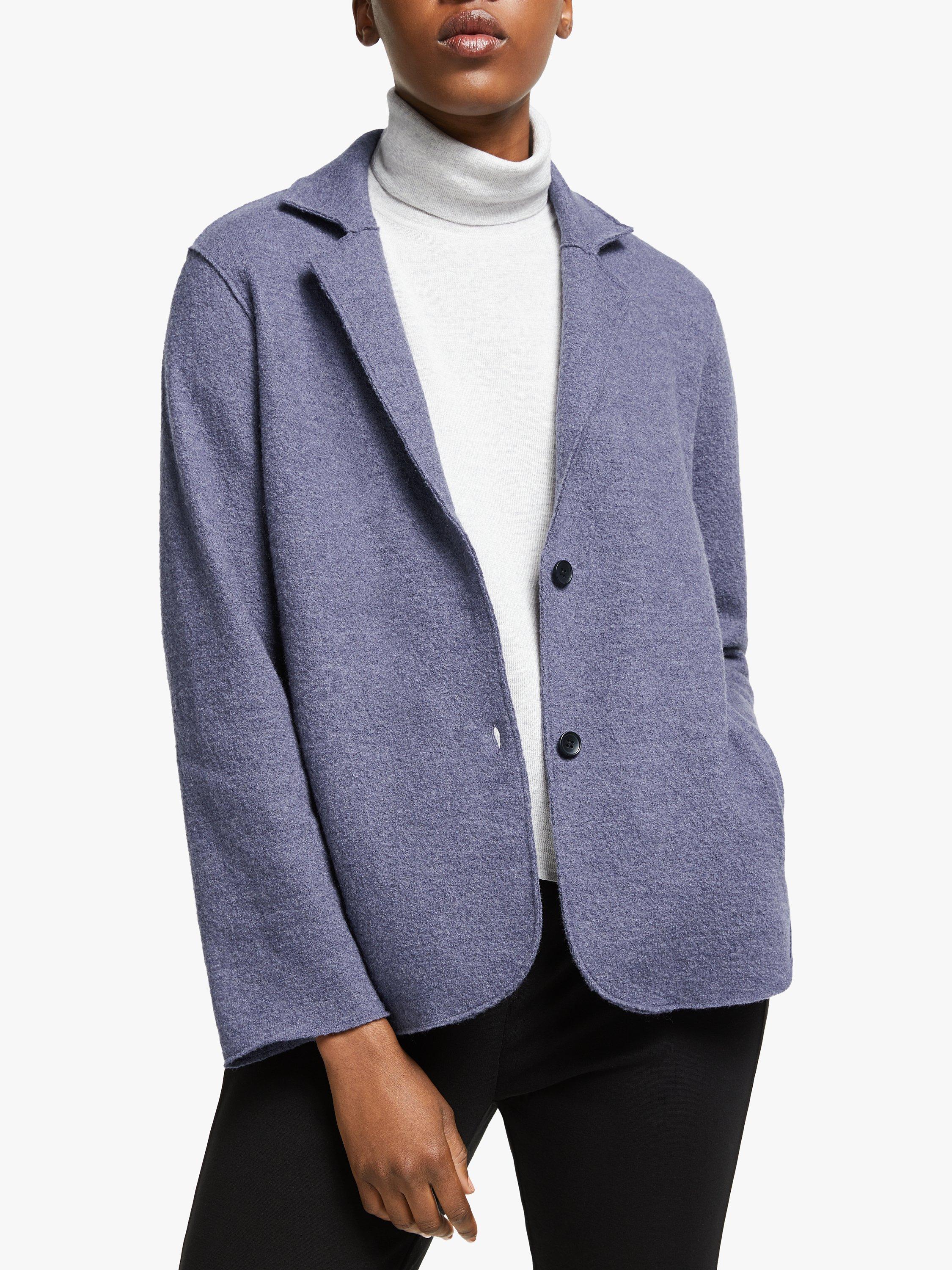 Eileen fisher boiled wool zip jacket hotsell