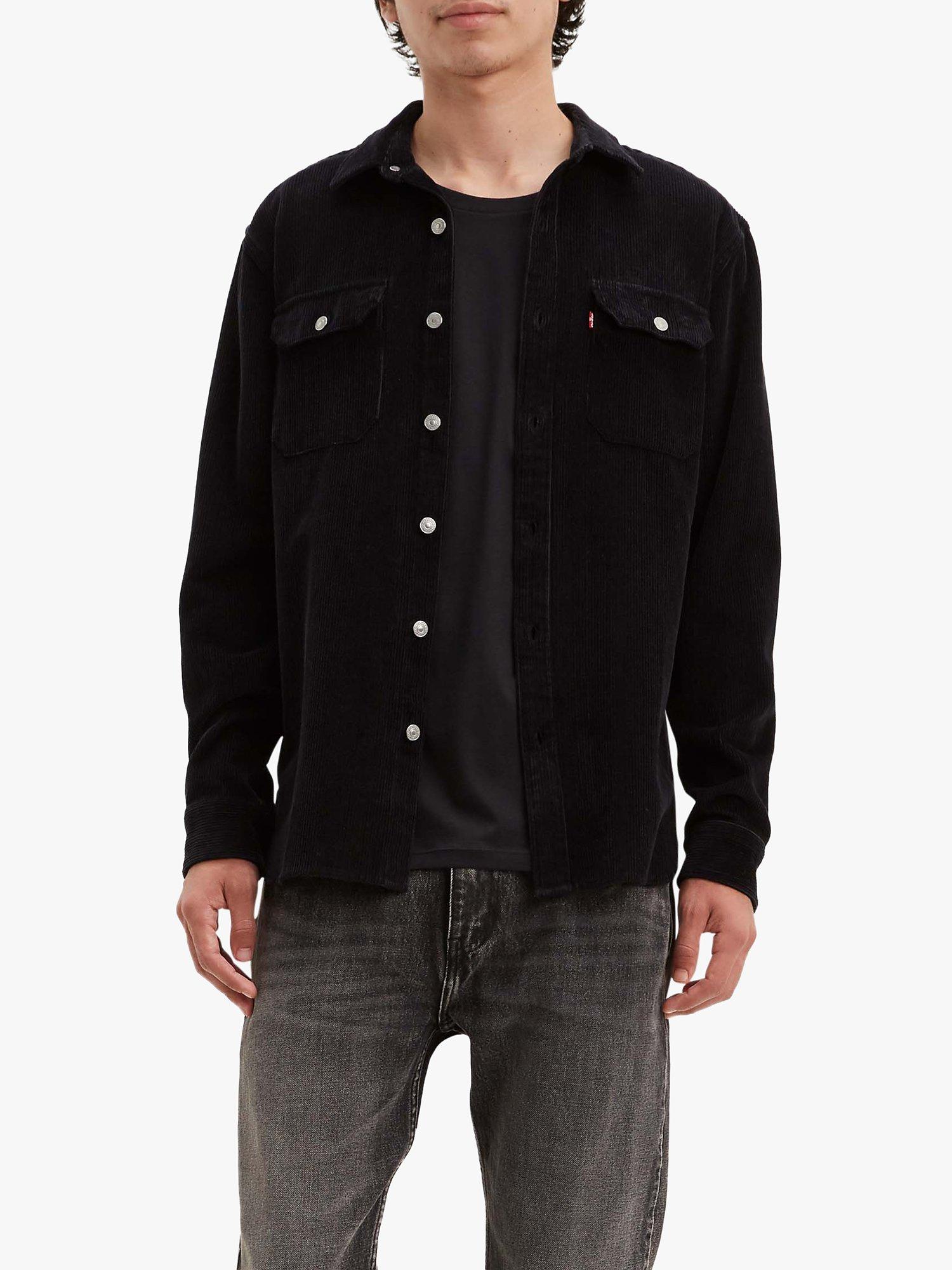 Levi's Corduroy Jackson Worker Shirt, Mineral Black