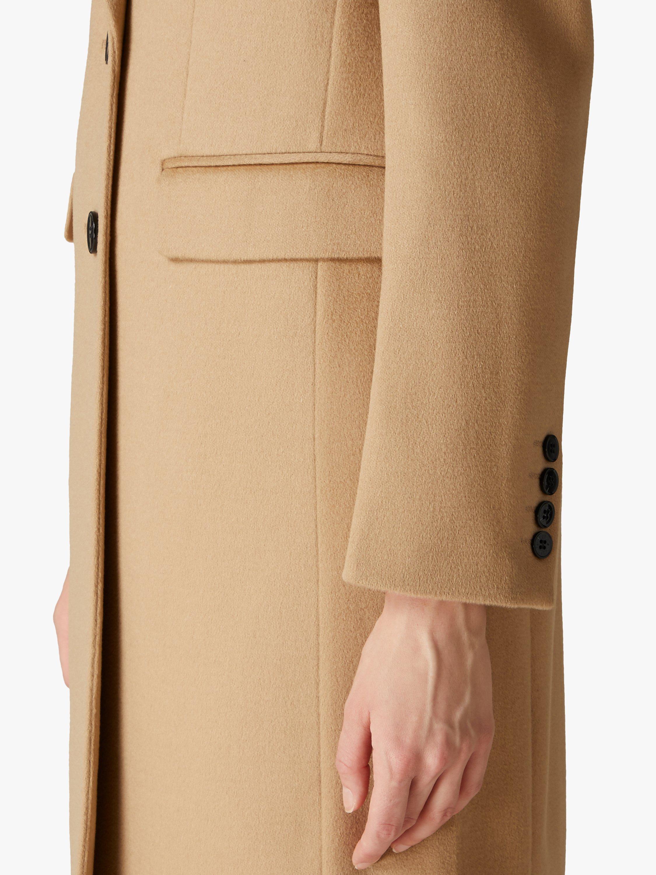 Camel boyfriend coat hotsell