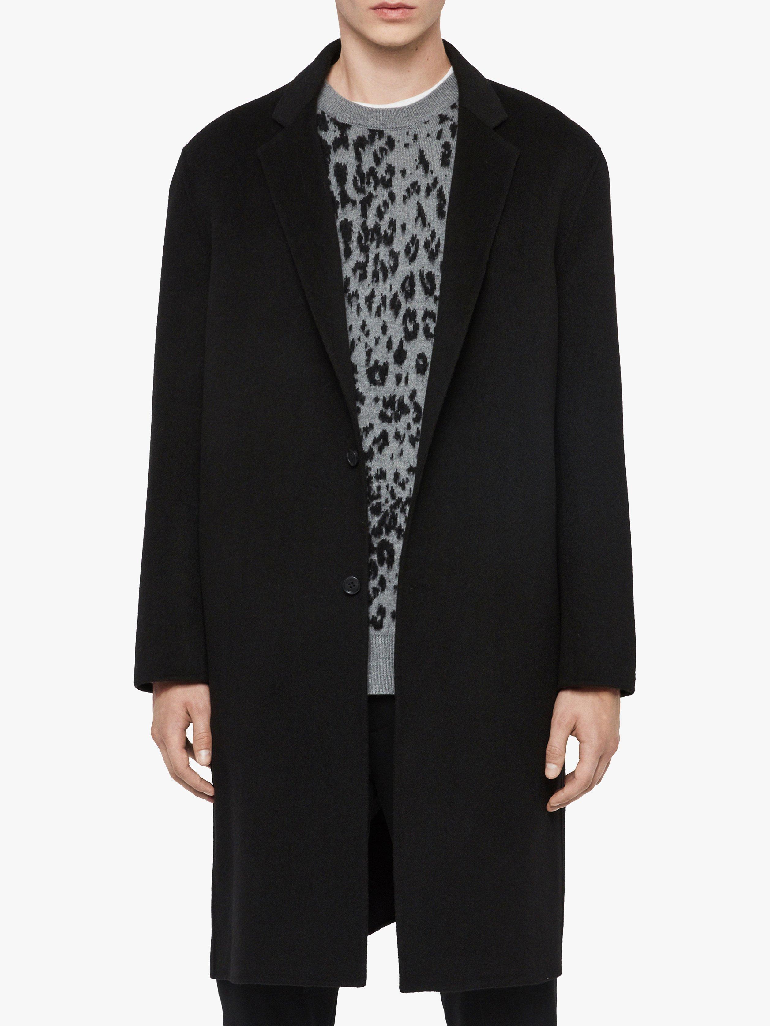 AllSaints Hanson Coat, Black