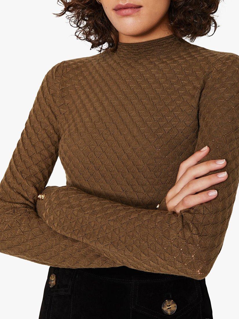 Warehouse Pointelle Jumper
