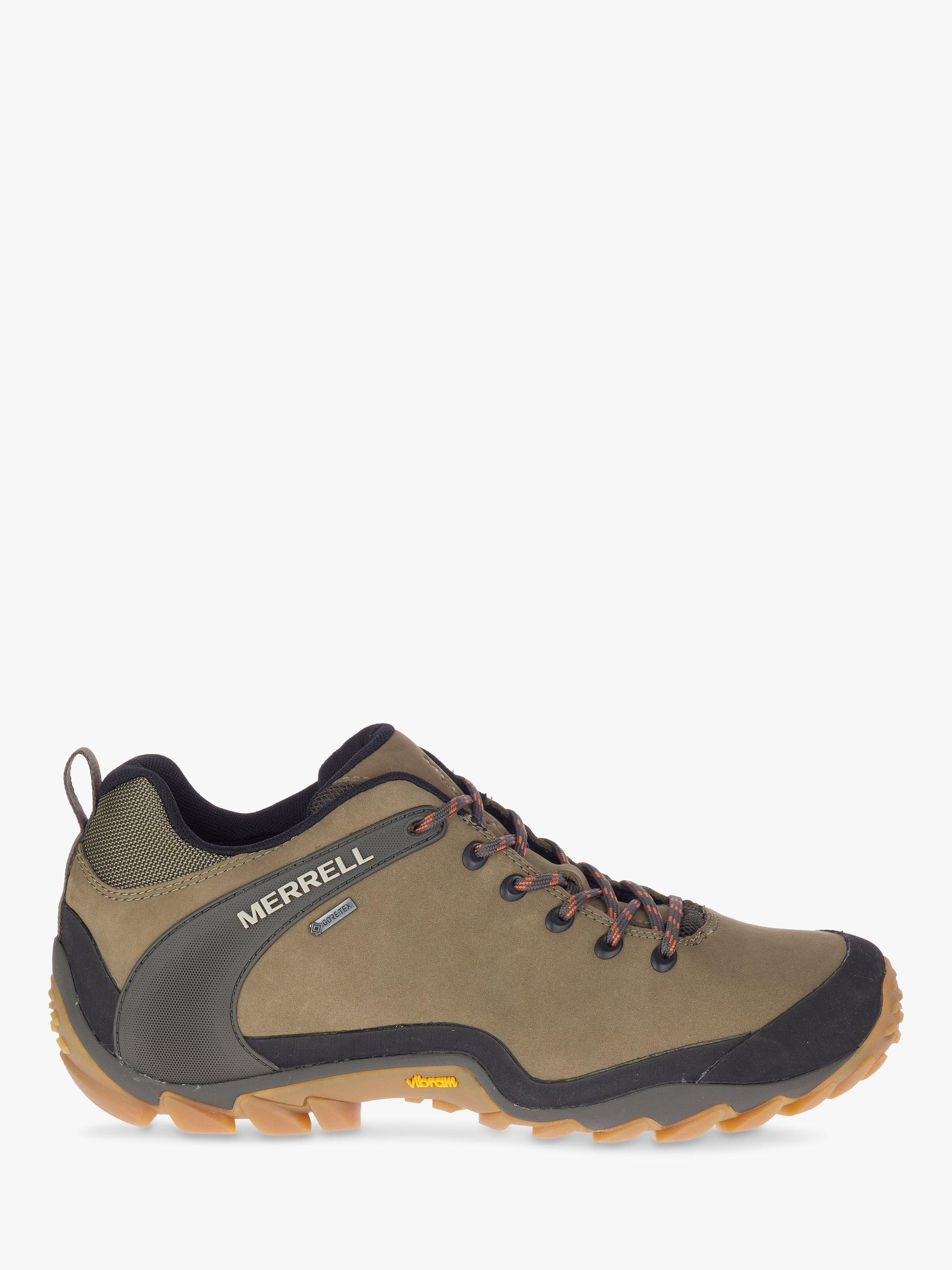 Merrell Chameleon 8 Men's Waterproof Gore-Tex Walking Shoes, Olive