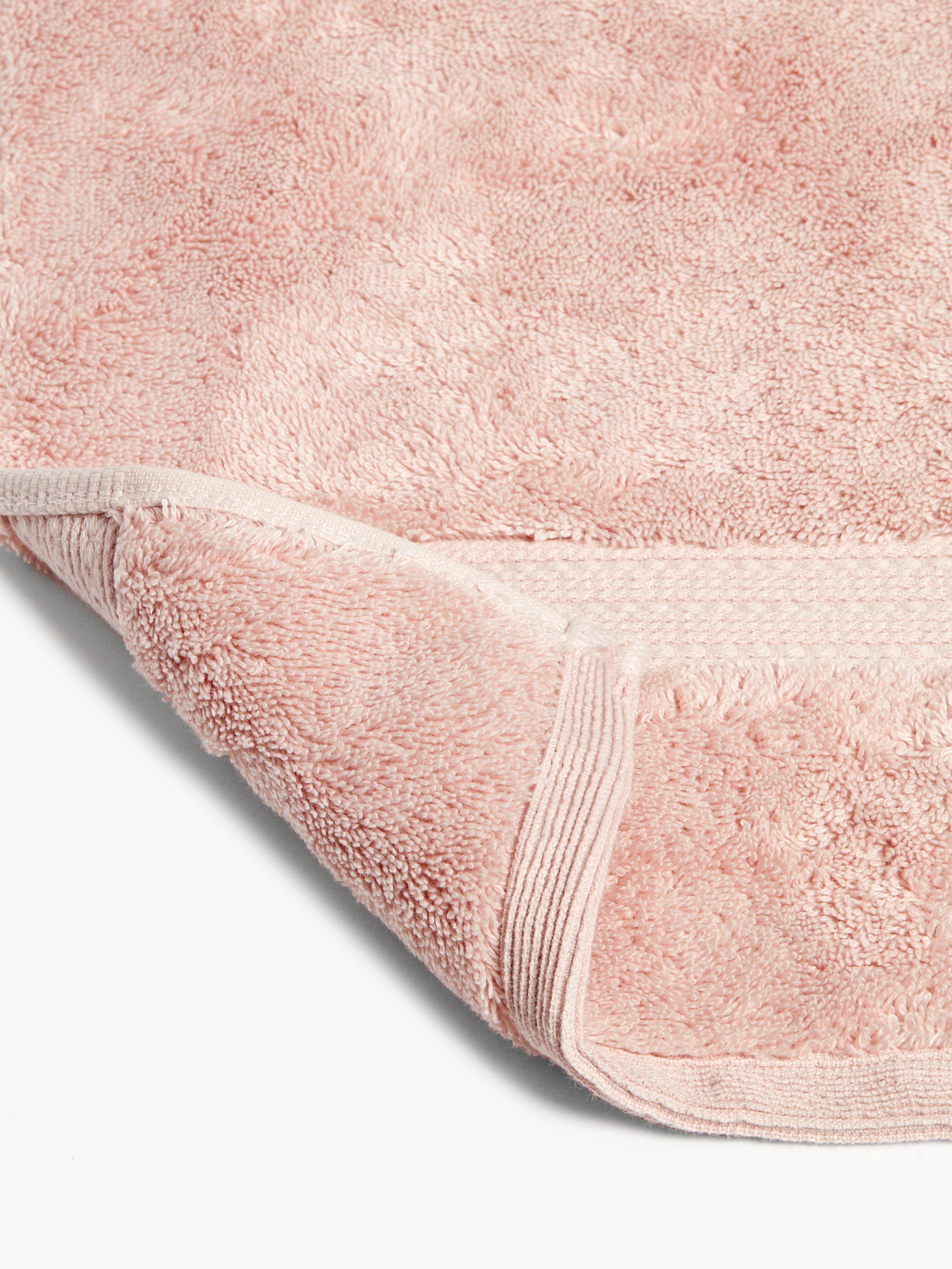 John Lewis Ultimate Hotel Cotton Towels Pale Pink