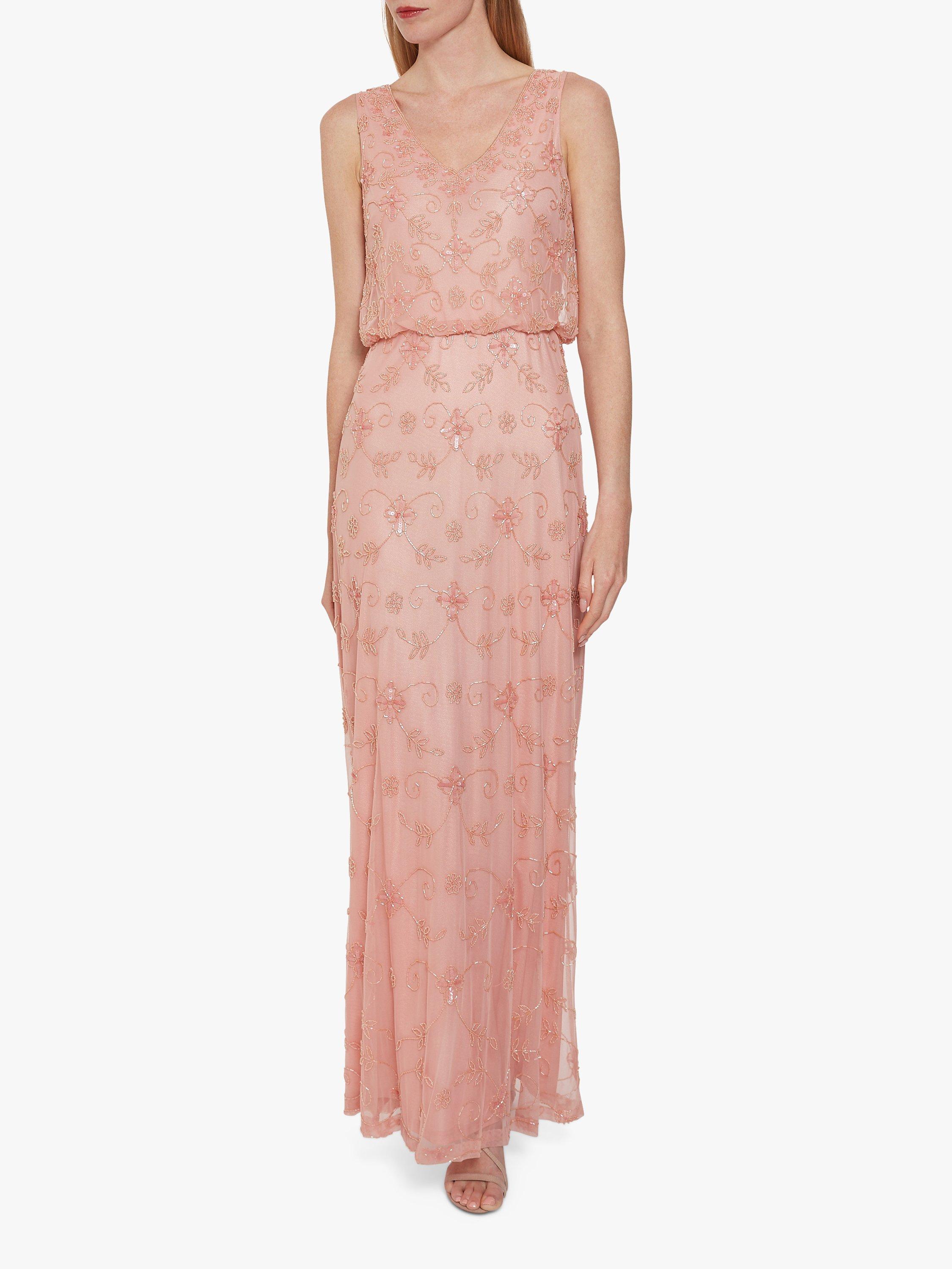 Gina Bacconi Drea Beaded Maxi Dress