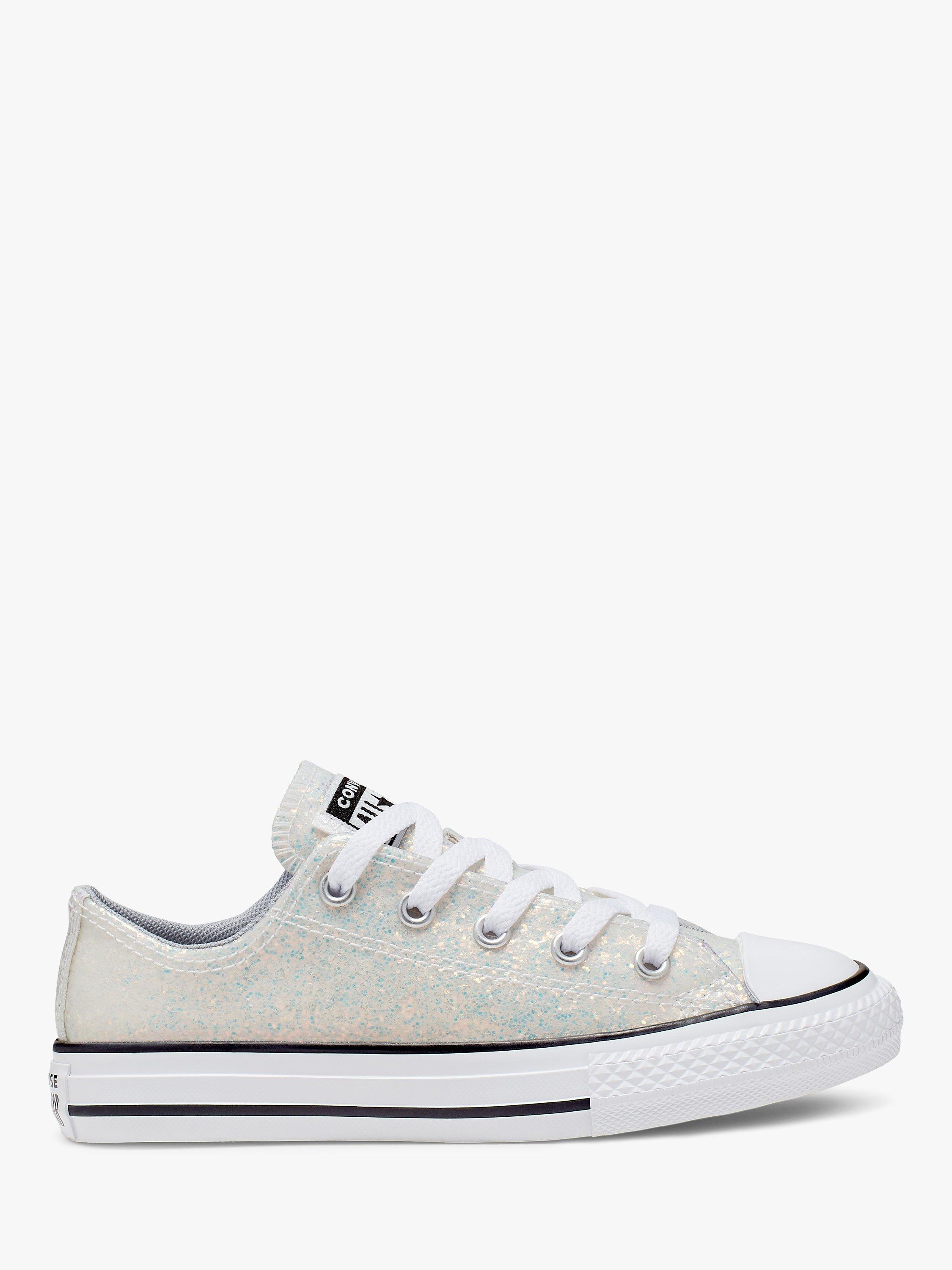 Childrens converse grey best sale