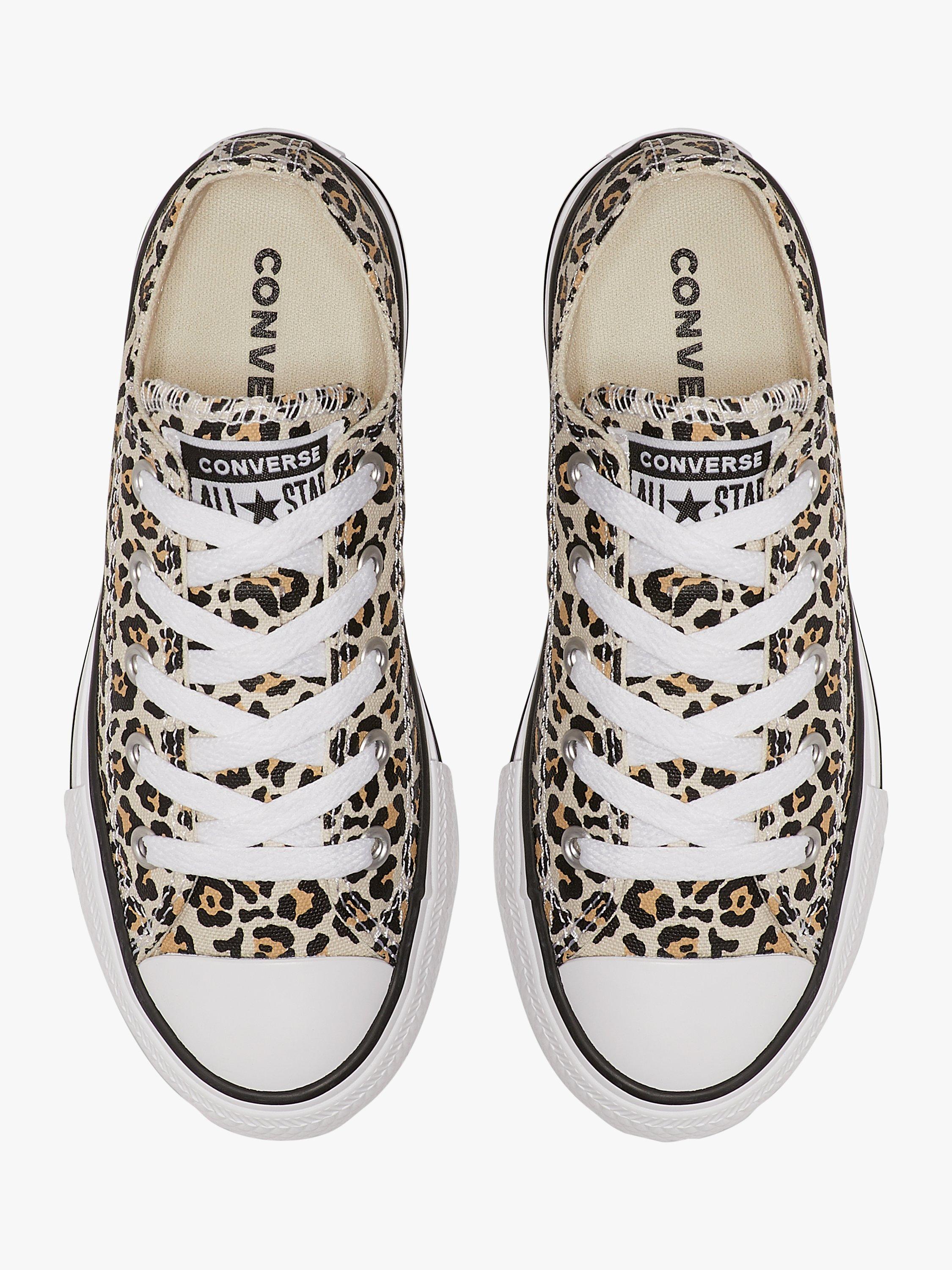 Childrens leopard print converse hotsell