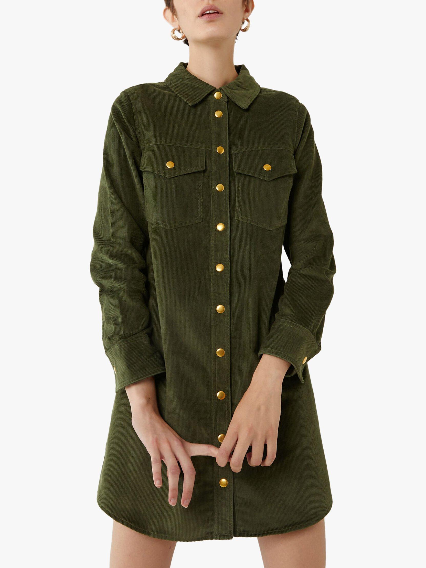 Warehouse cord western dress sales