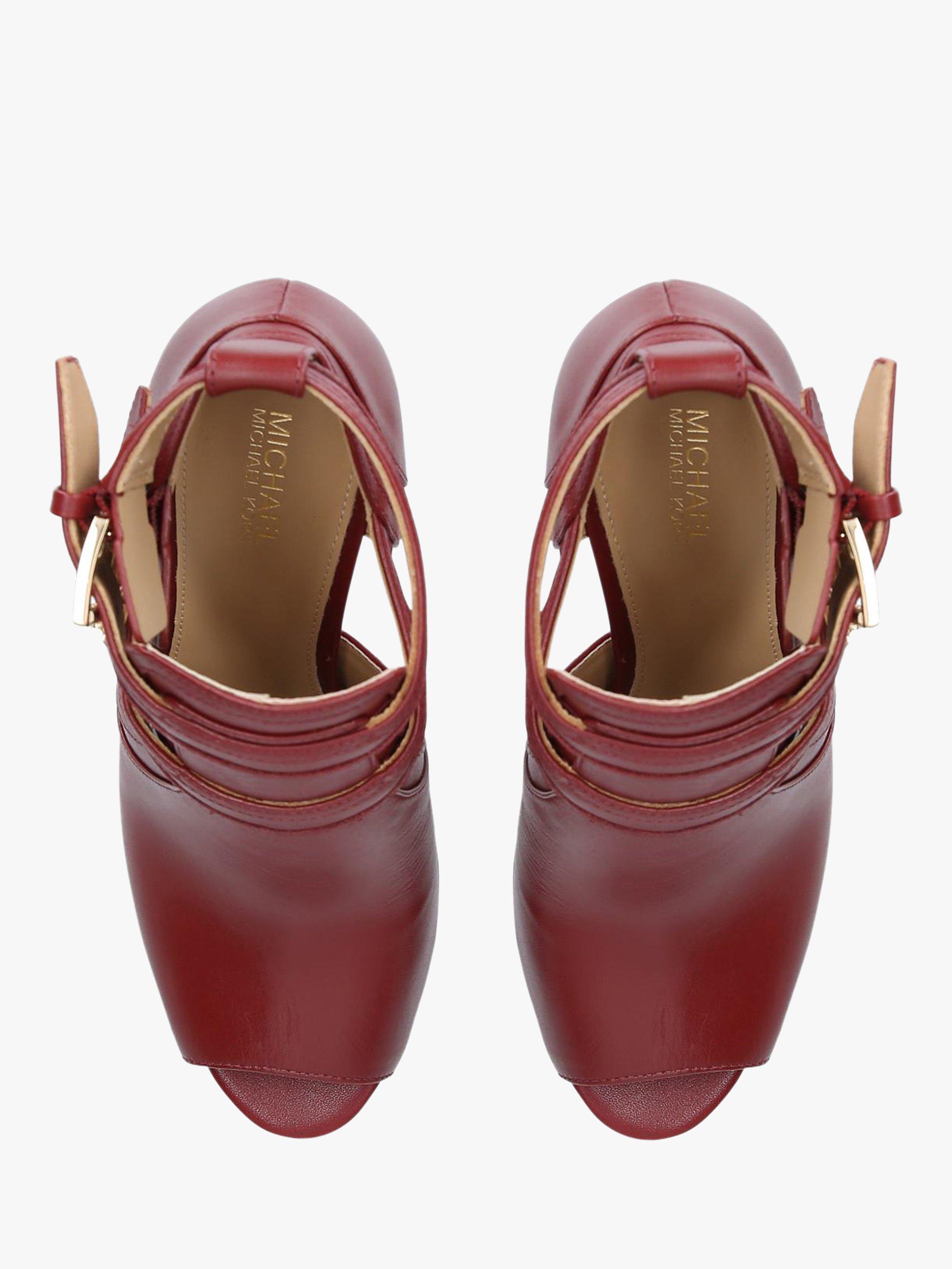 Blaze peep toe buckle bootie deals