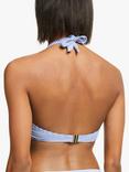 John Lewis St Tropez Sling Halter Bikini Top, Blue