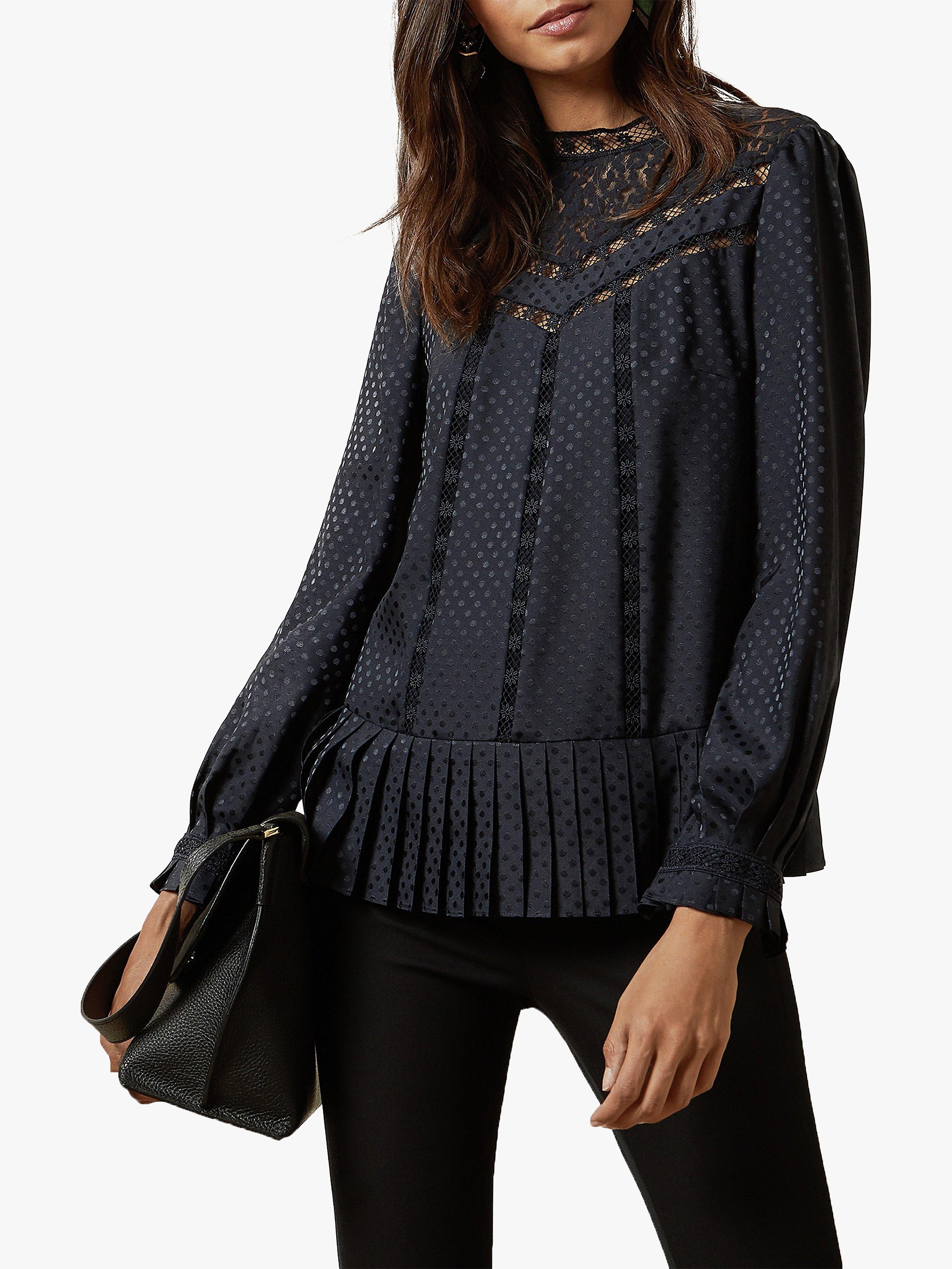 Ted Baker Shilli Animal Lace Swing Top
