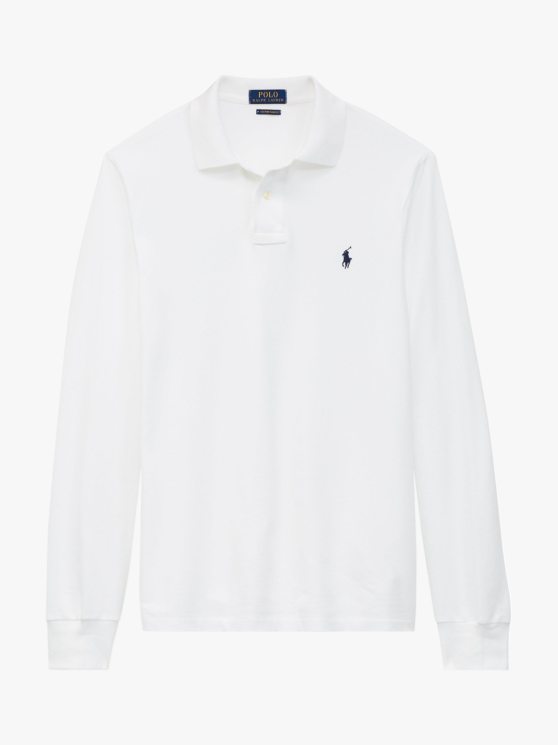 Polo Ralph Lauren Custom Slim Fit Long Sleeve Polo Shirt