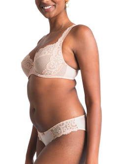 Maison Lejaby Gaby Tanga Knickers, Rose Fumee - view 2, Rose Fumee
