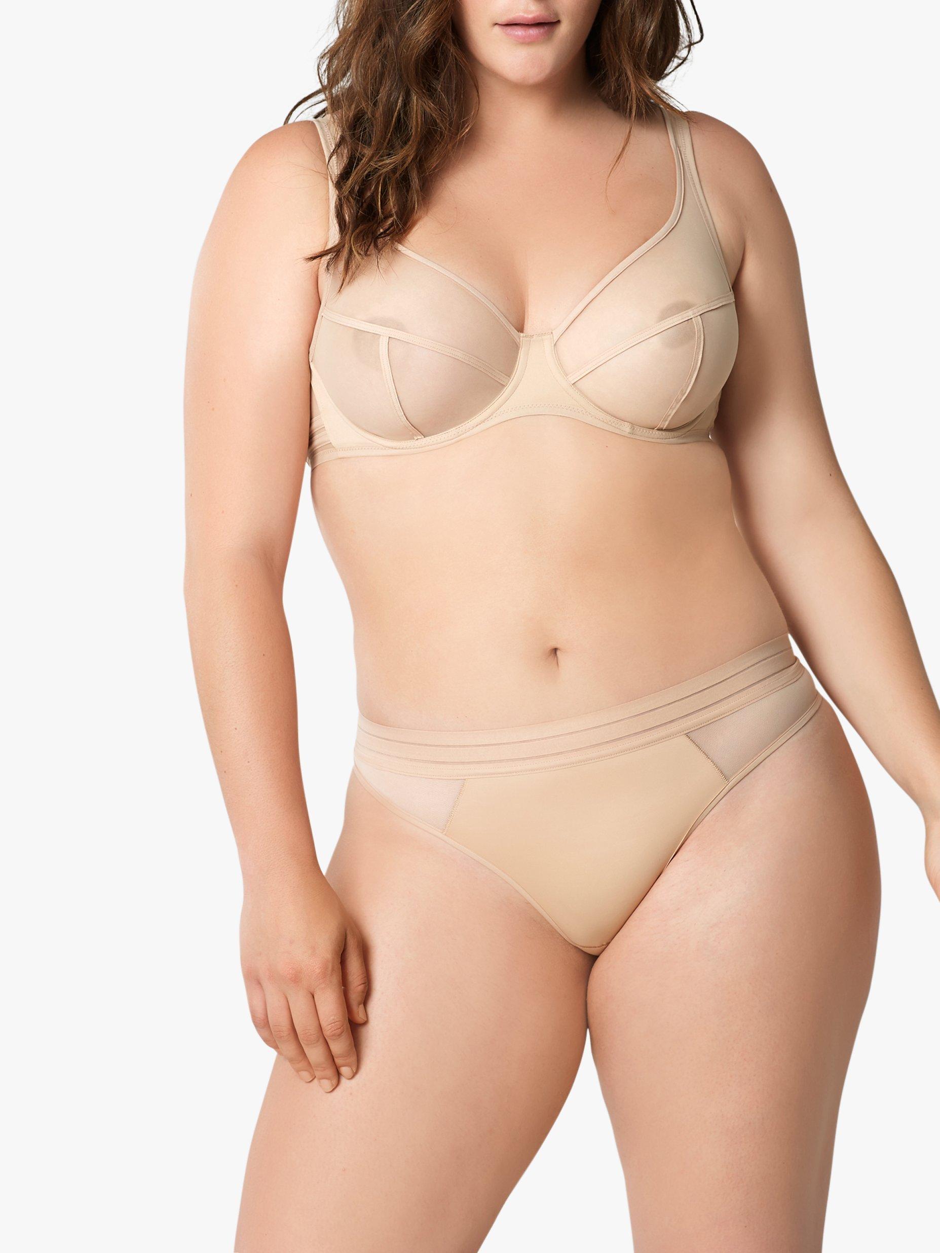 Product image 1 of 3, which shows Maison Lejaby Nufit Tanga Knickers, Power Skin, 8