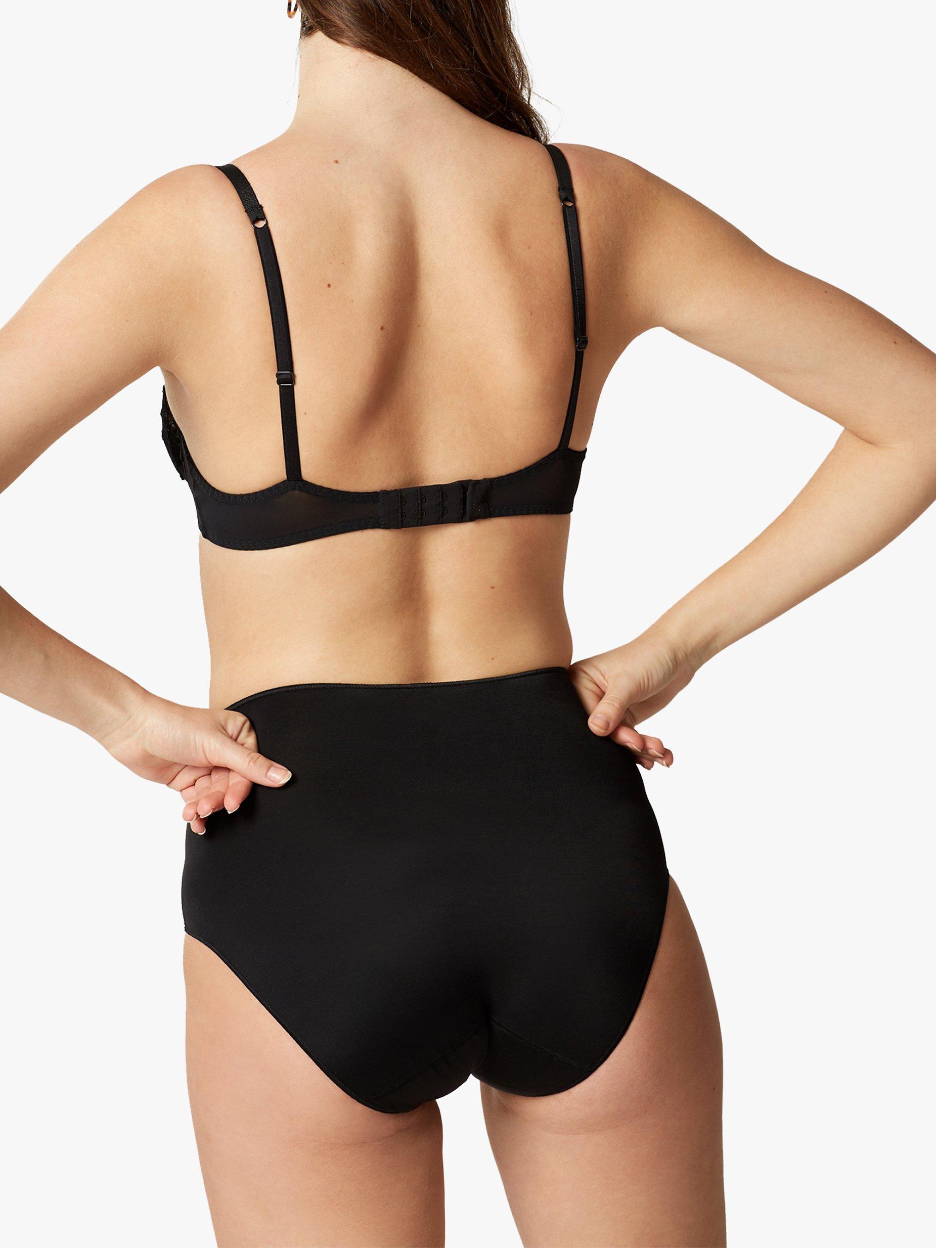 Product image 2 of 4, which shows Maison Lejaby Les Invisibles Full Briefs, Black, 8
