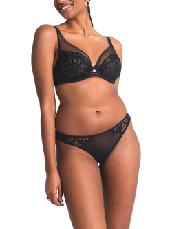 Maison Lejaby Sin Tanga Knickers, Noir