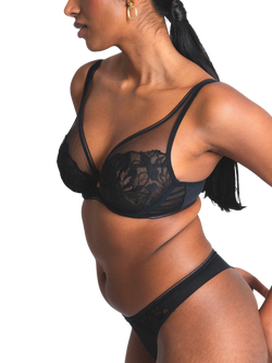 Maison Lejaby Sin Tanga Knickers - view 2, Noir